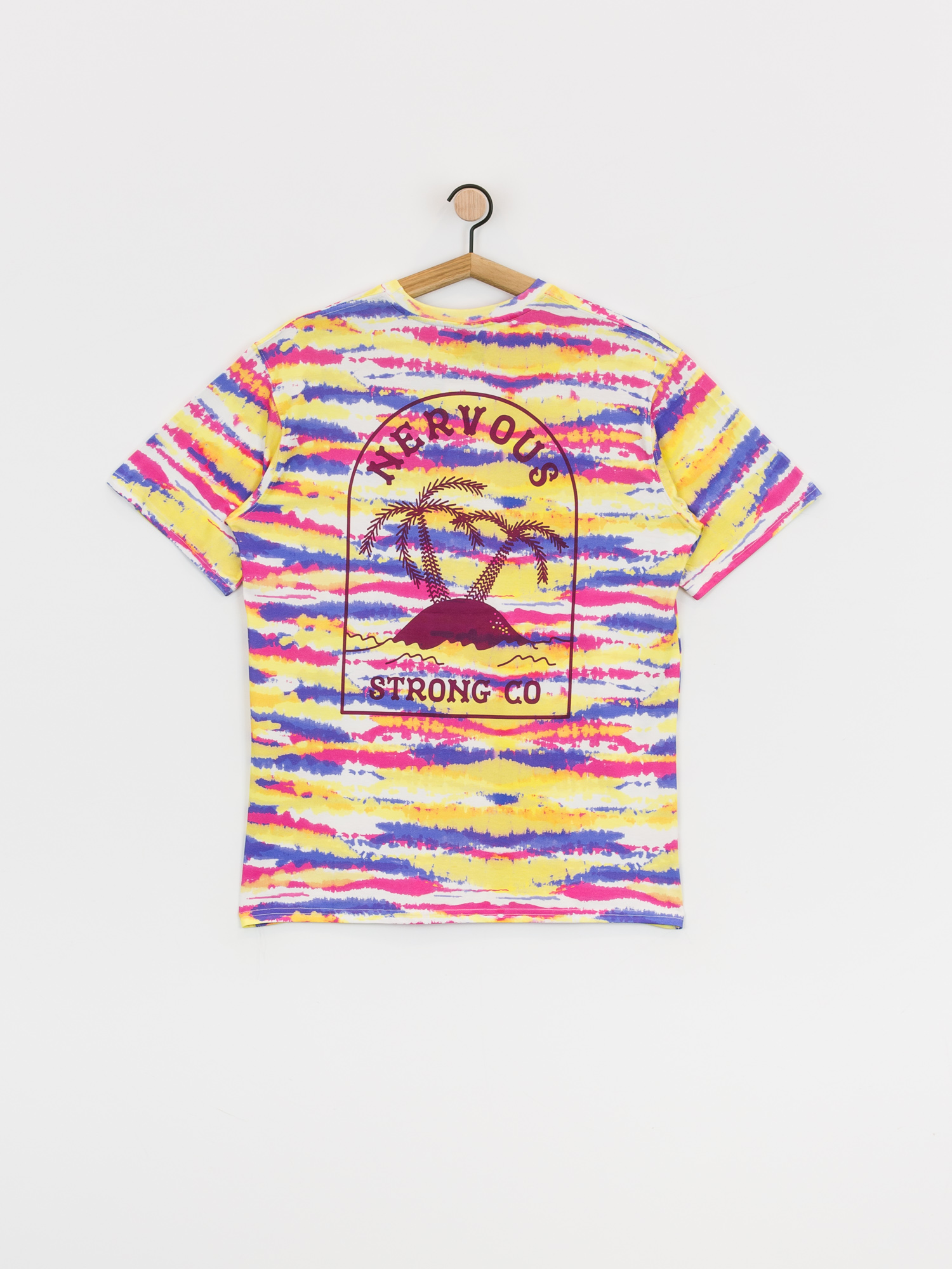 T-shirt Nervous Island (tie dye)