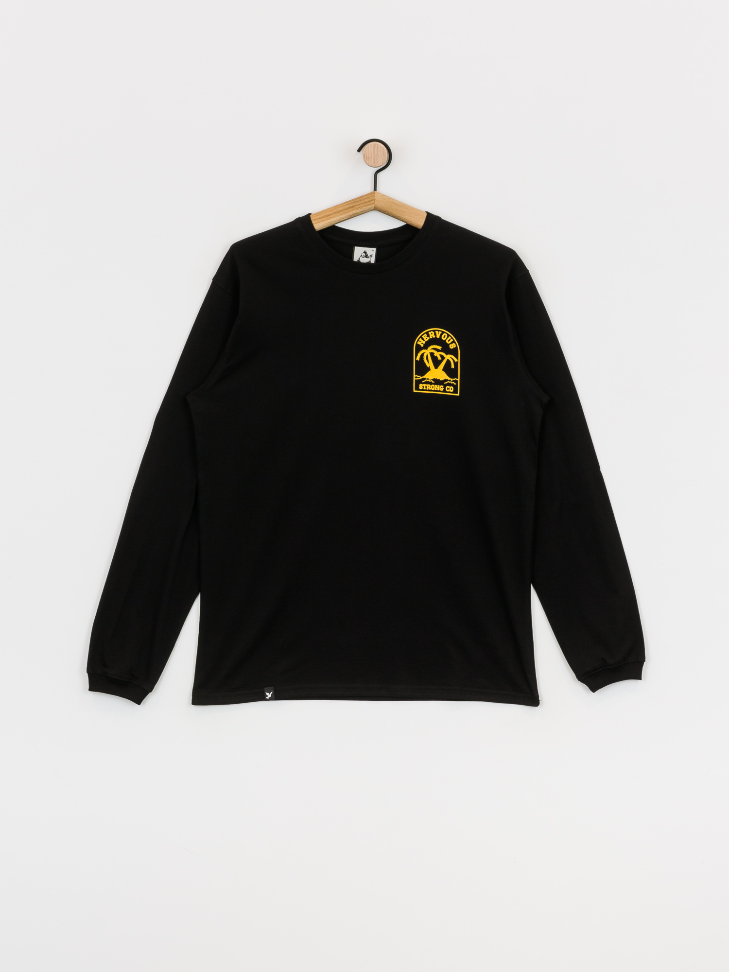 Longsleeve Nervous Island (black)