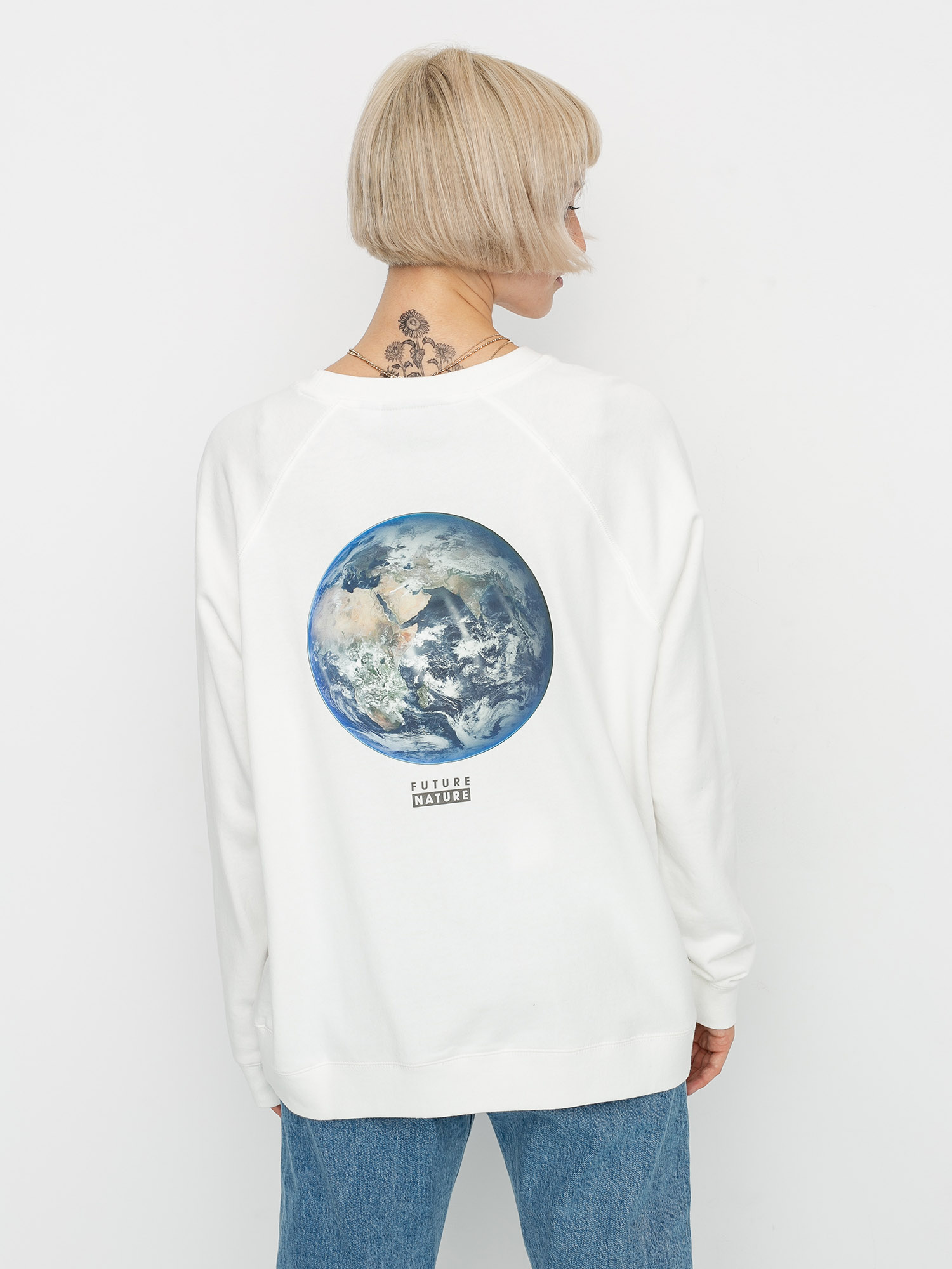 Bluza Element Nat Geo Crew Ft Wmn (off white)