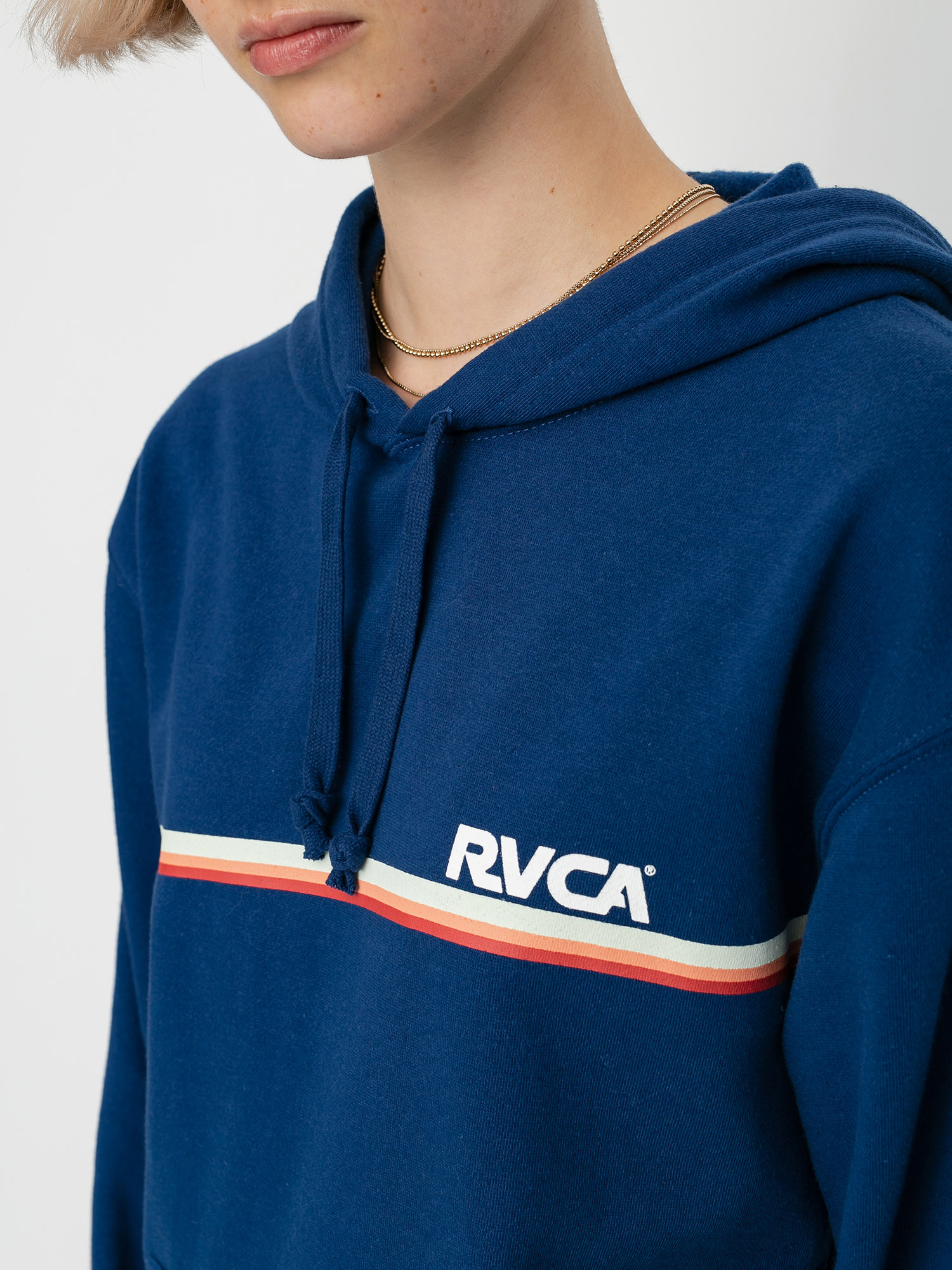 Bluza z kapturem RVCA Cannonball HD Wmn (federal blue)