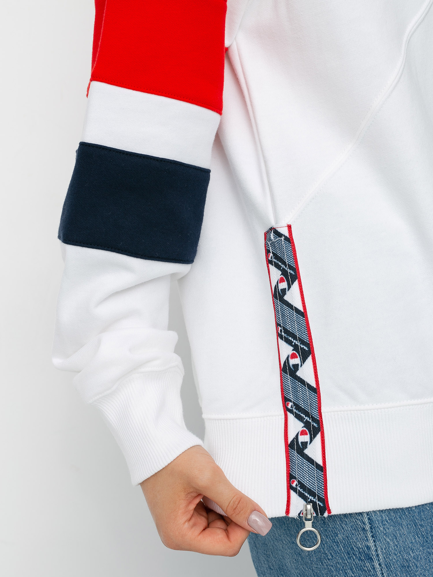 Bluza z kapturem Champion Sweatshirt HD 112758 Wmn (wht)