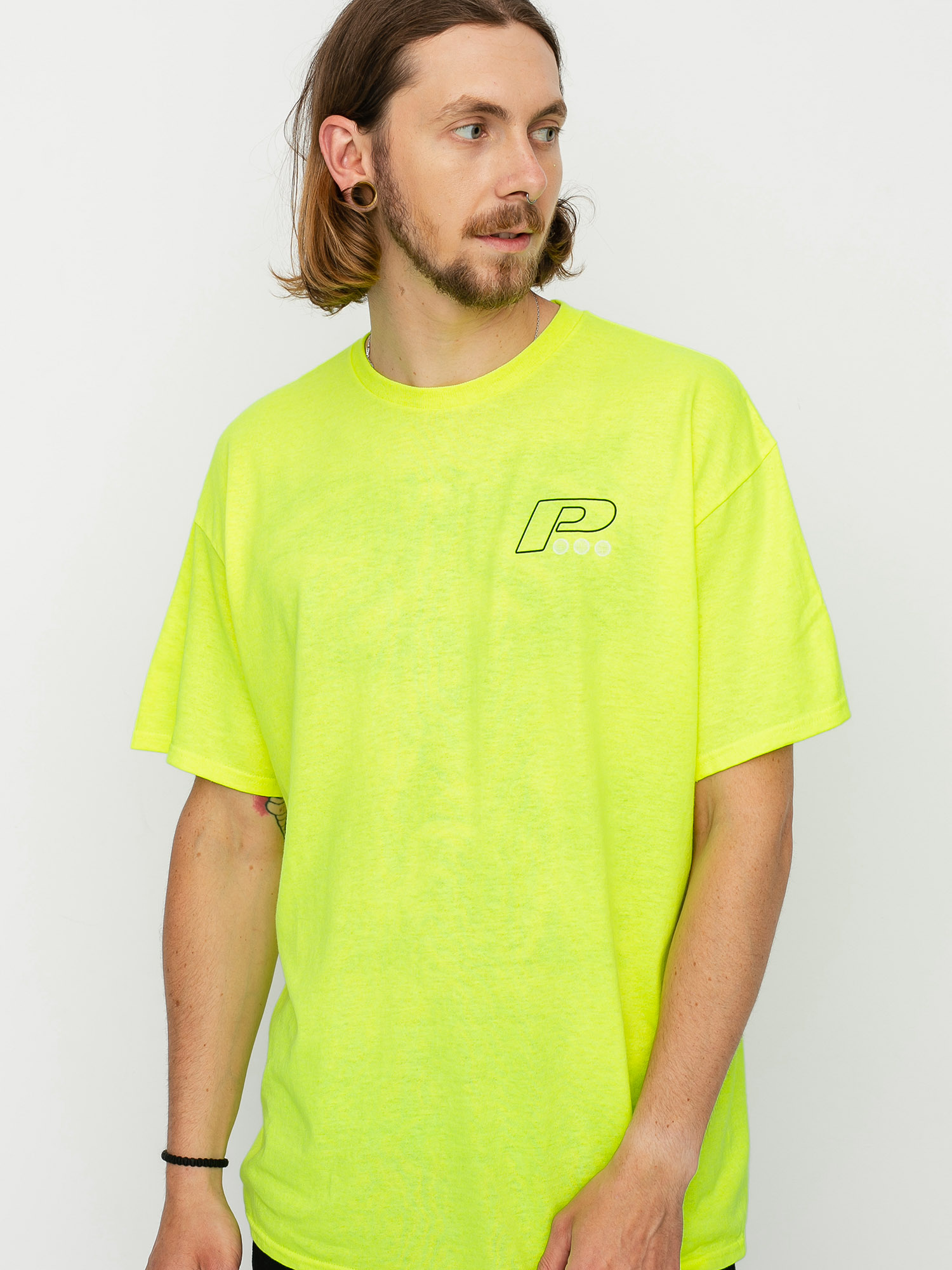 T-shirt Primitive Summit (safty green)