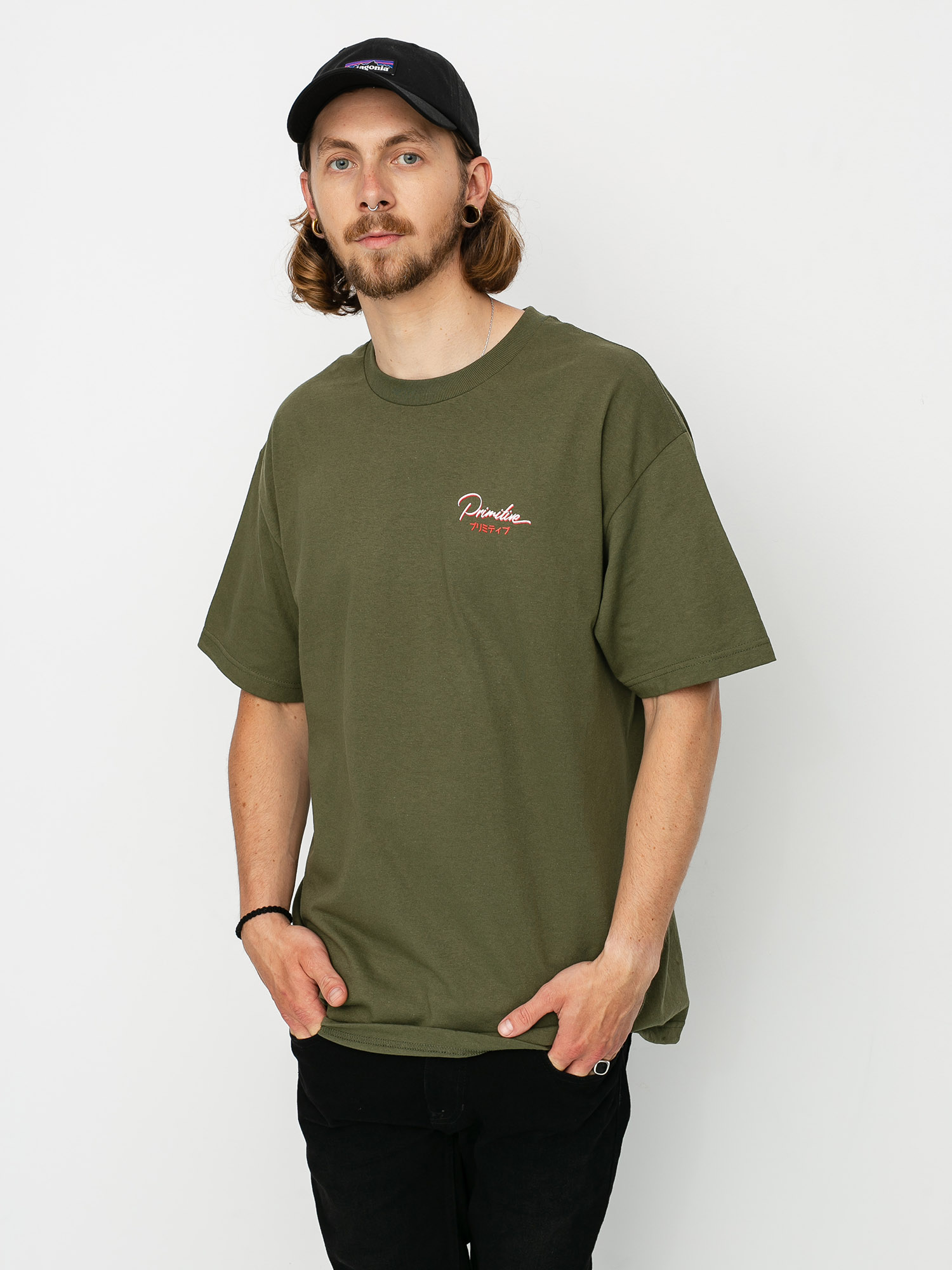 T-shirt Primitive Osaka (military green)