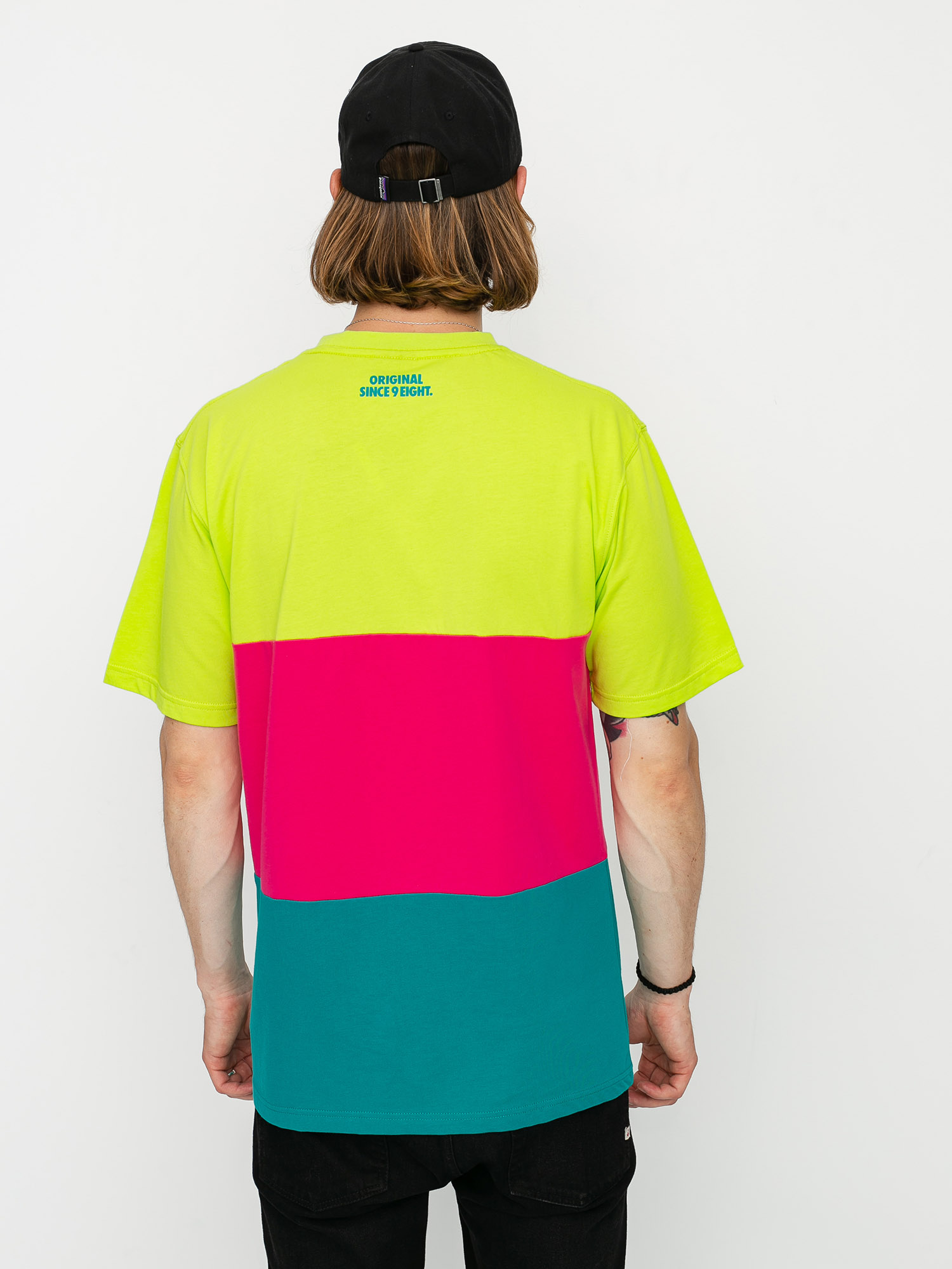 T-shirt MassDnm Zone (mint/magenta/yellow)