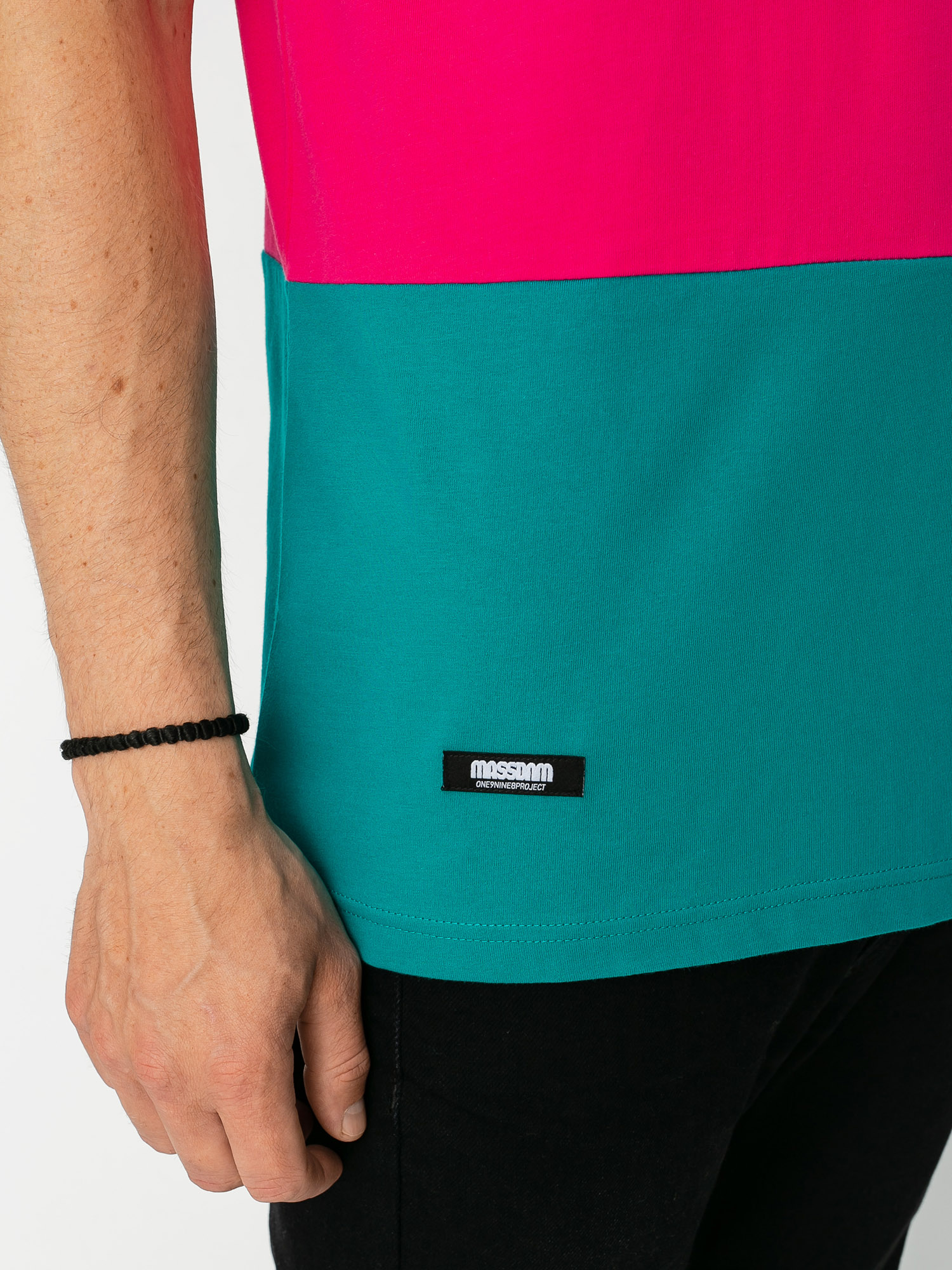 T-shirt MassDnm Zone (mint/magenta/yellow)