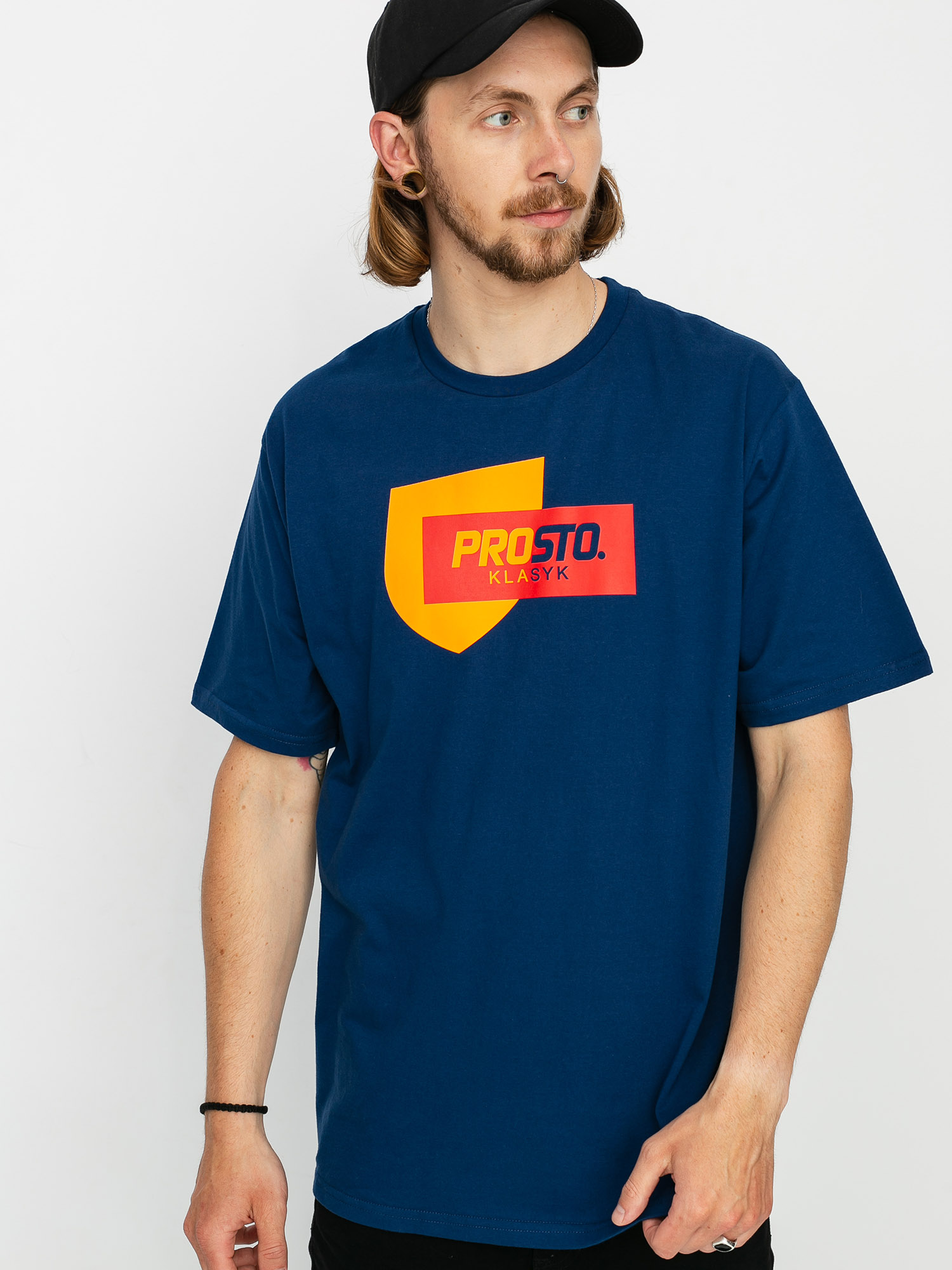 T-shirt Prosto Brand (dark blue)