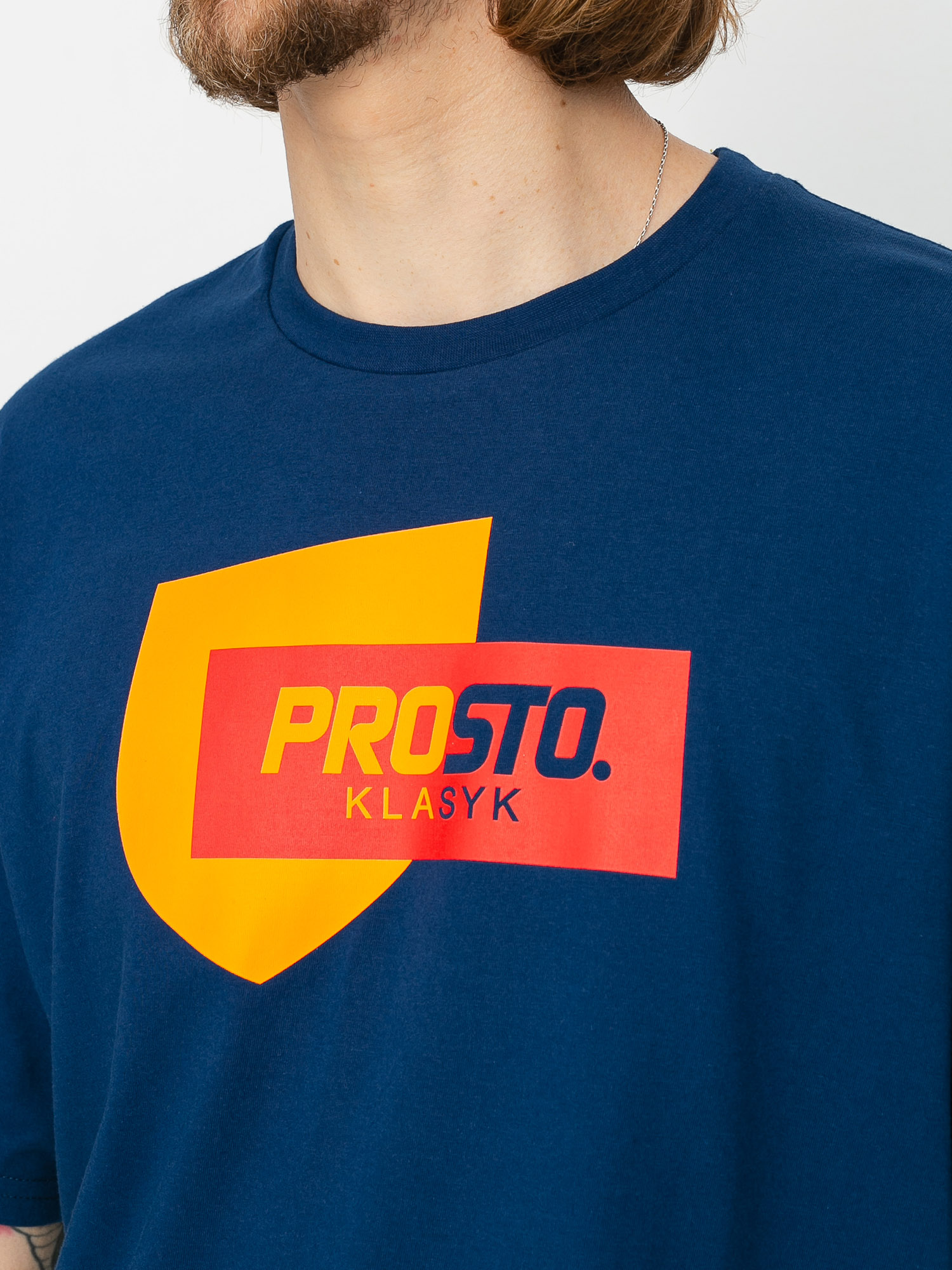 T-shirt Prosto Brand (dark blue)