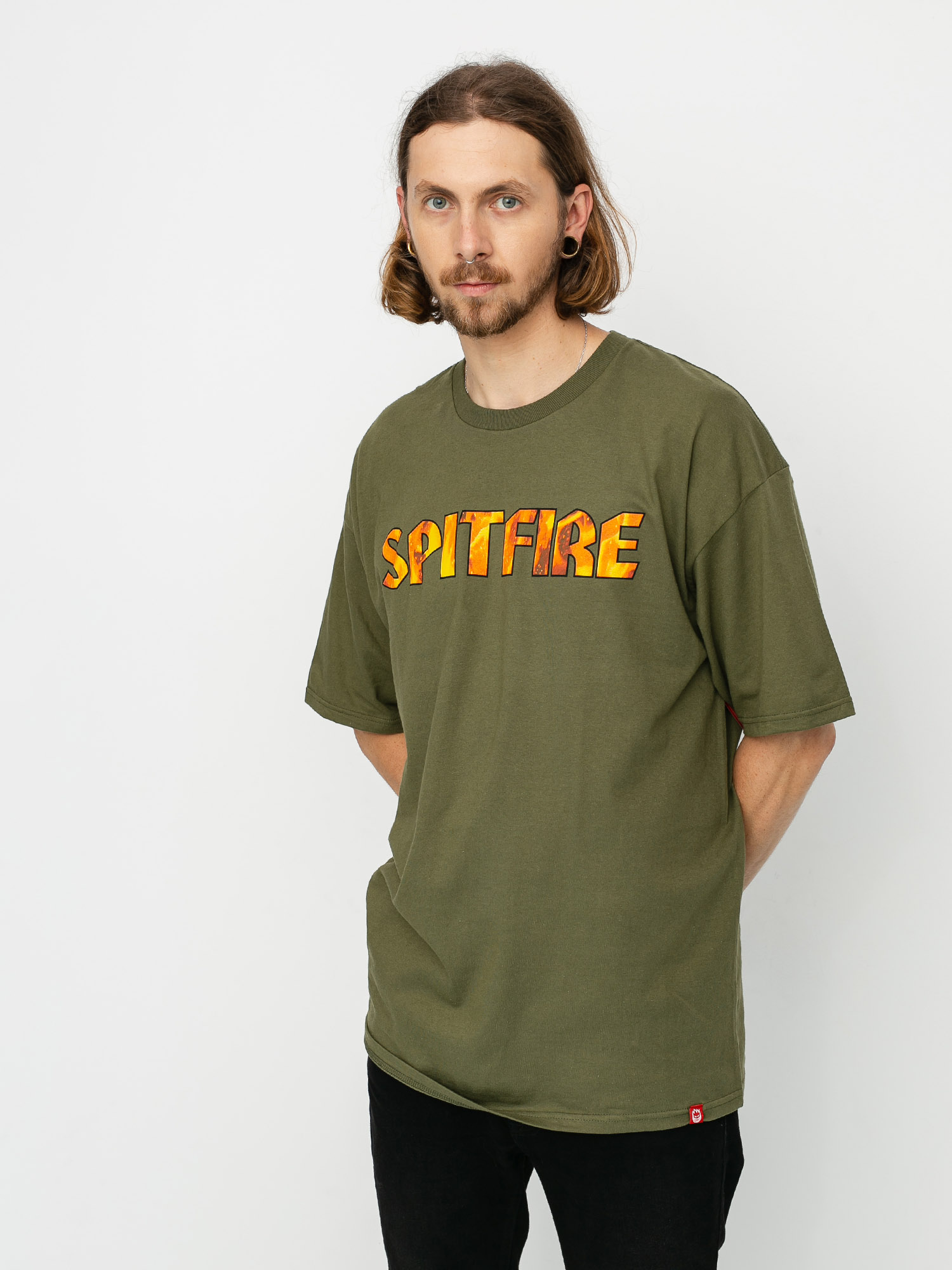 T-shirt Spitfire Pyre (military green)
