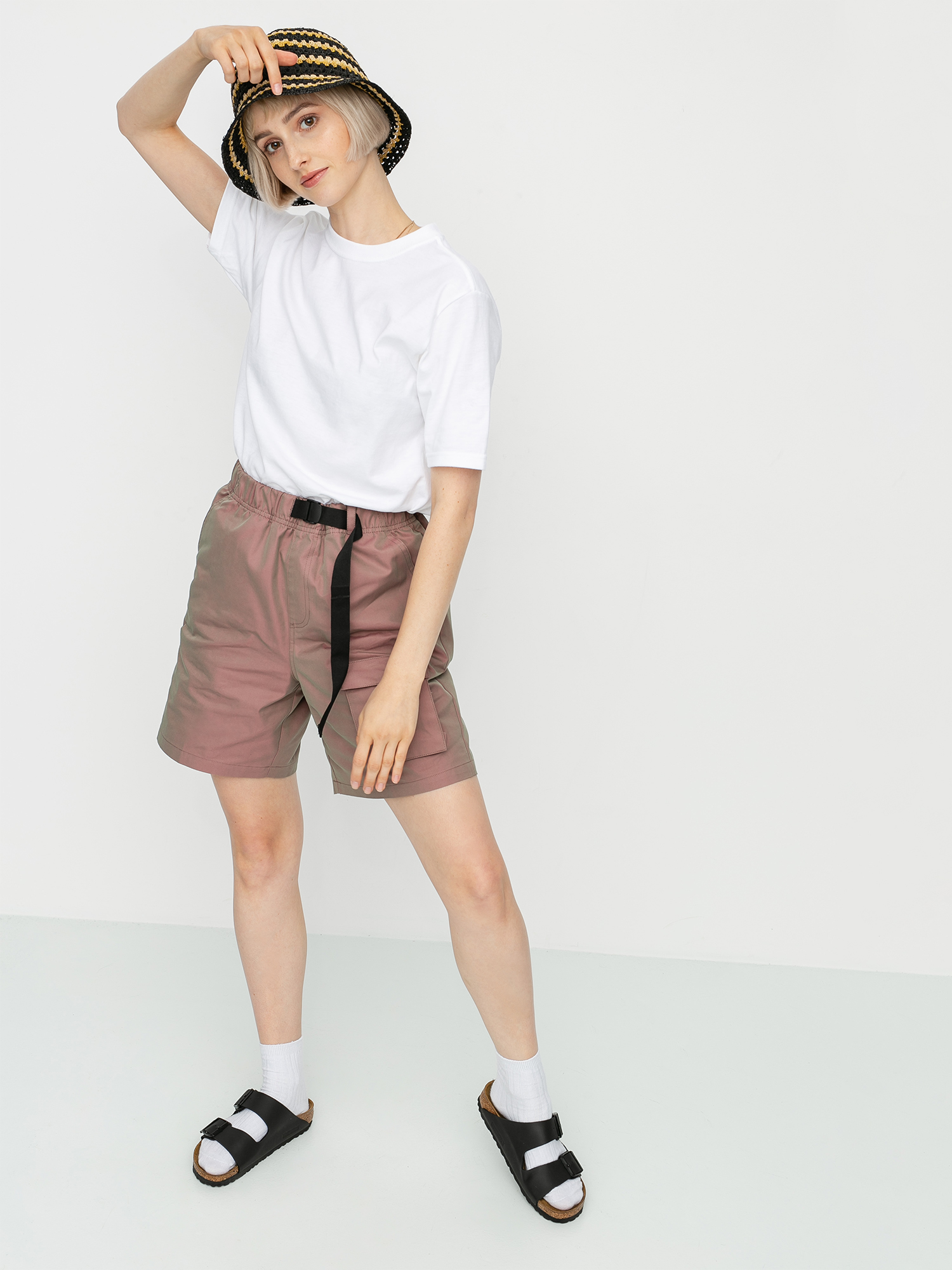 T-shirt Stussy Smooth Stock Wmn (white)