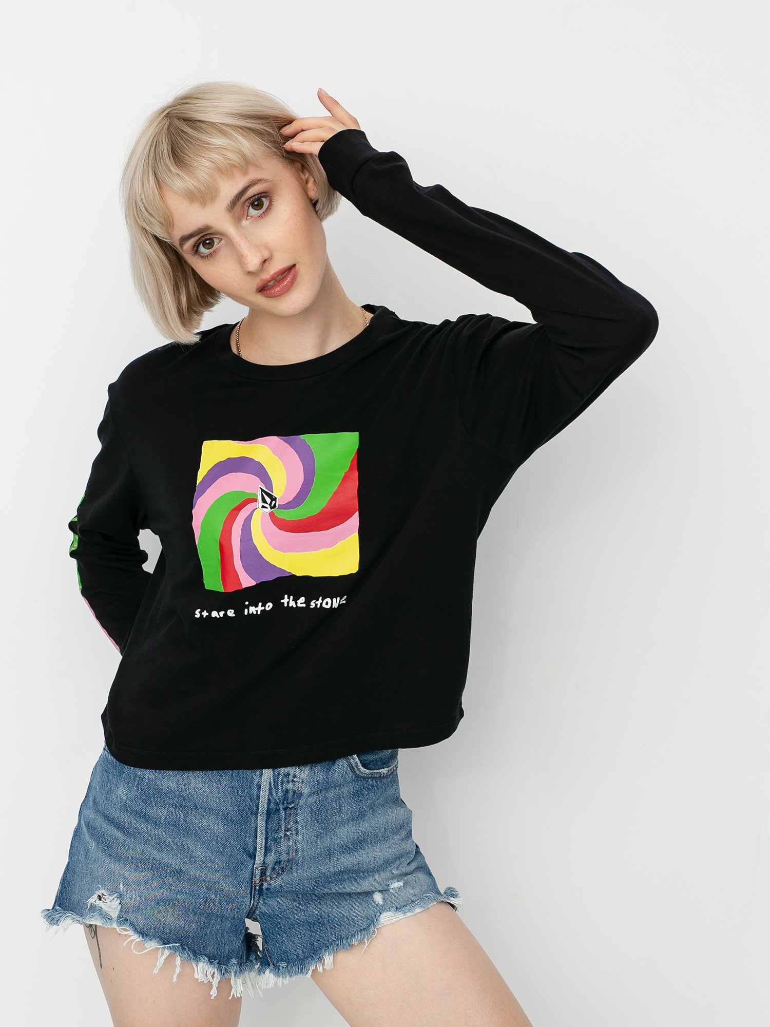 Longsleeve Volcom Ozzy Wmn (black)