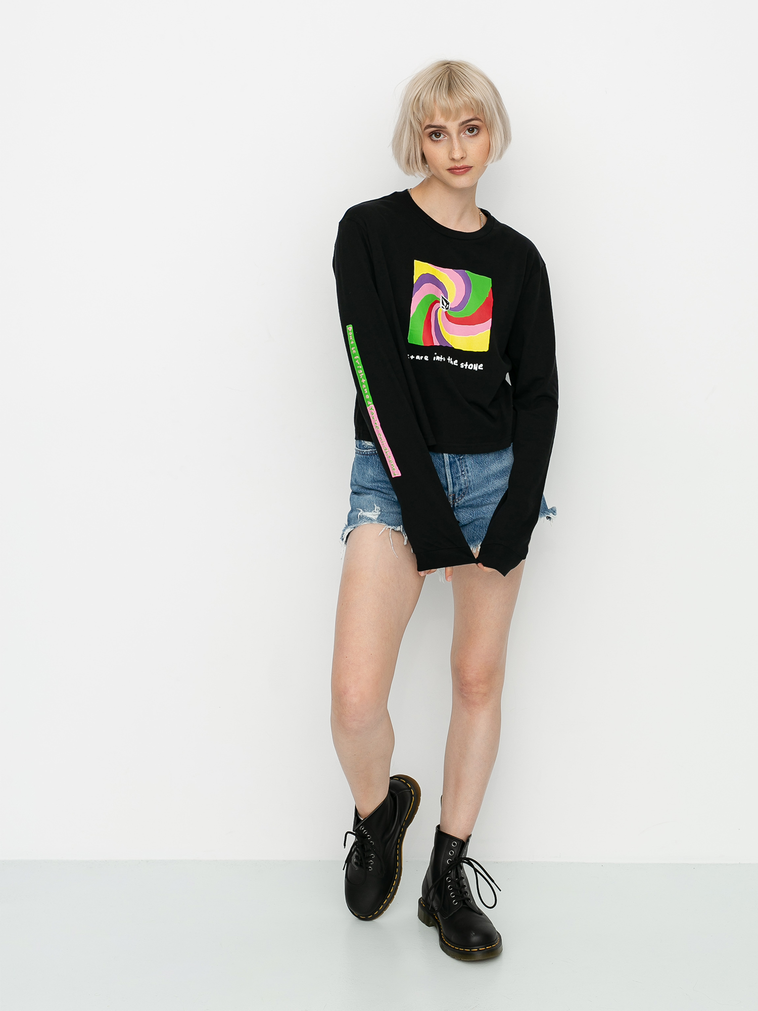 Longsleeve Volcom Ozzy Wmn (black)