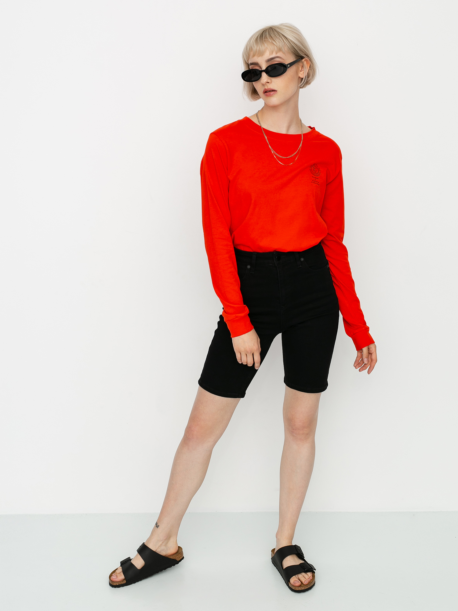 Longsleeve Element Christa Crop Wmn (grenadine)
