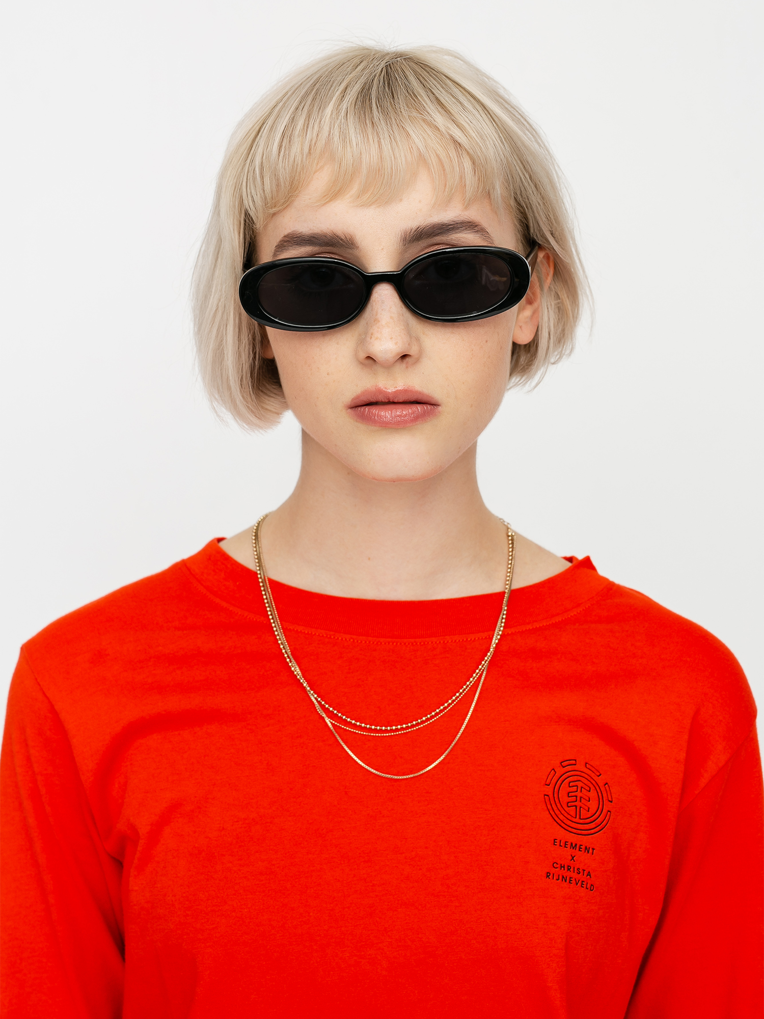 Longsleeve Element Christa Crop Wmn (grenadine)