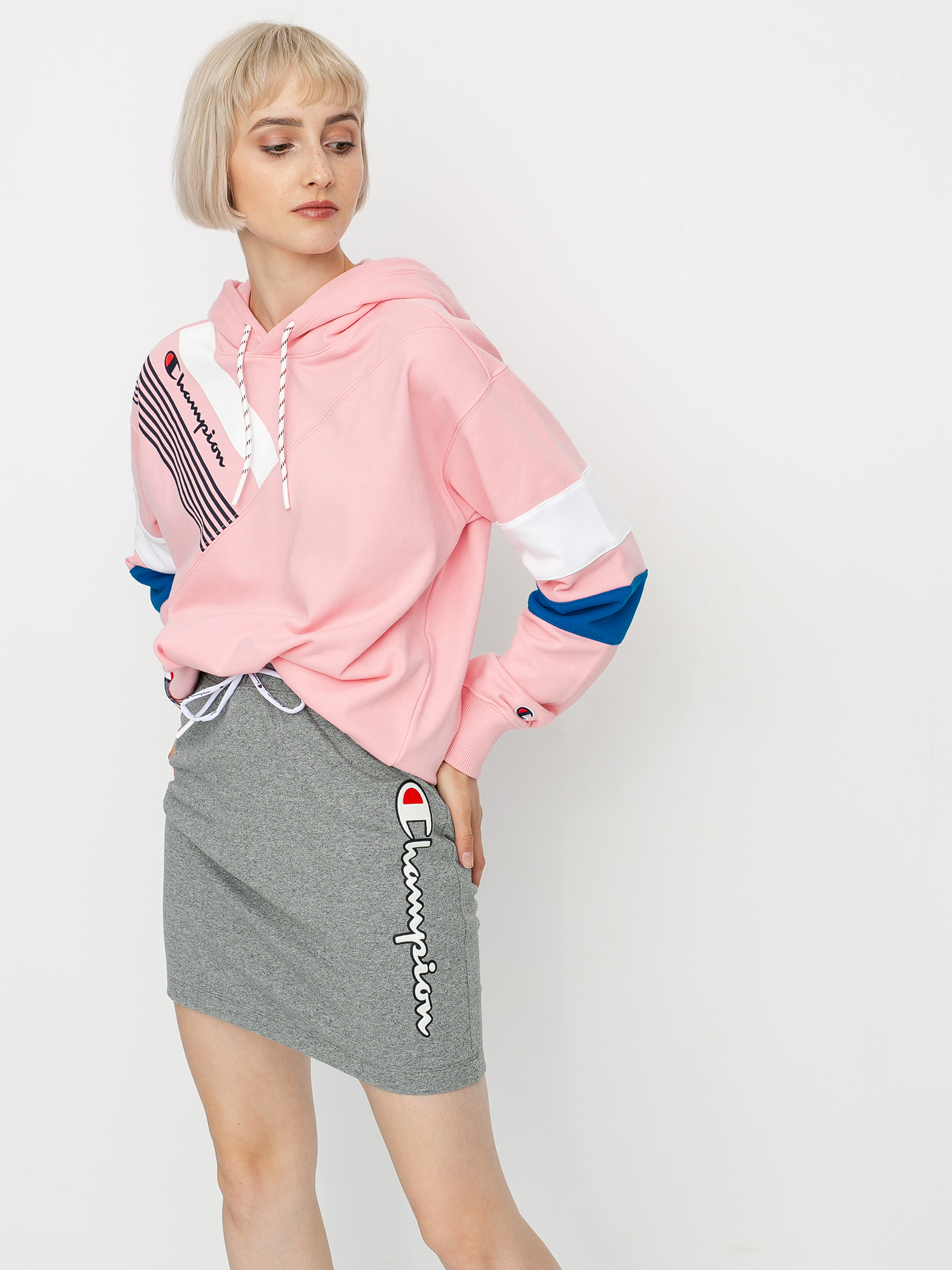 Bluza z kapturem Champion Sweatshirt HD 112758 Wmn (cnp)