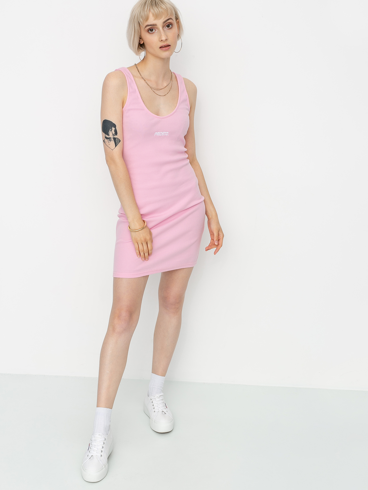 Sukienka Prosto Kimy Wmn (pink)