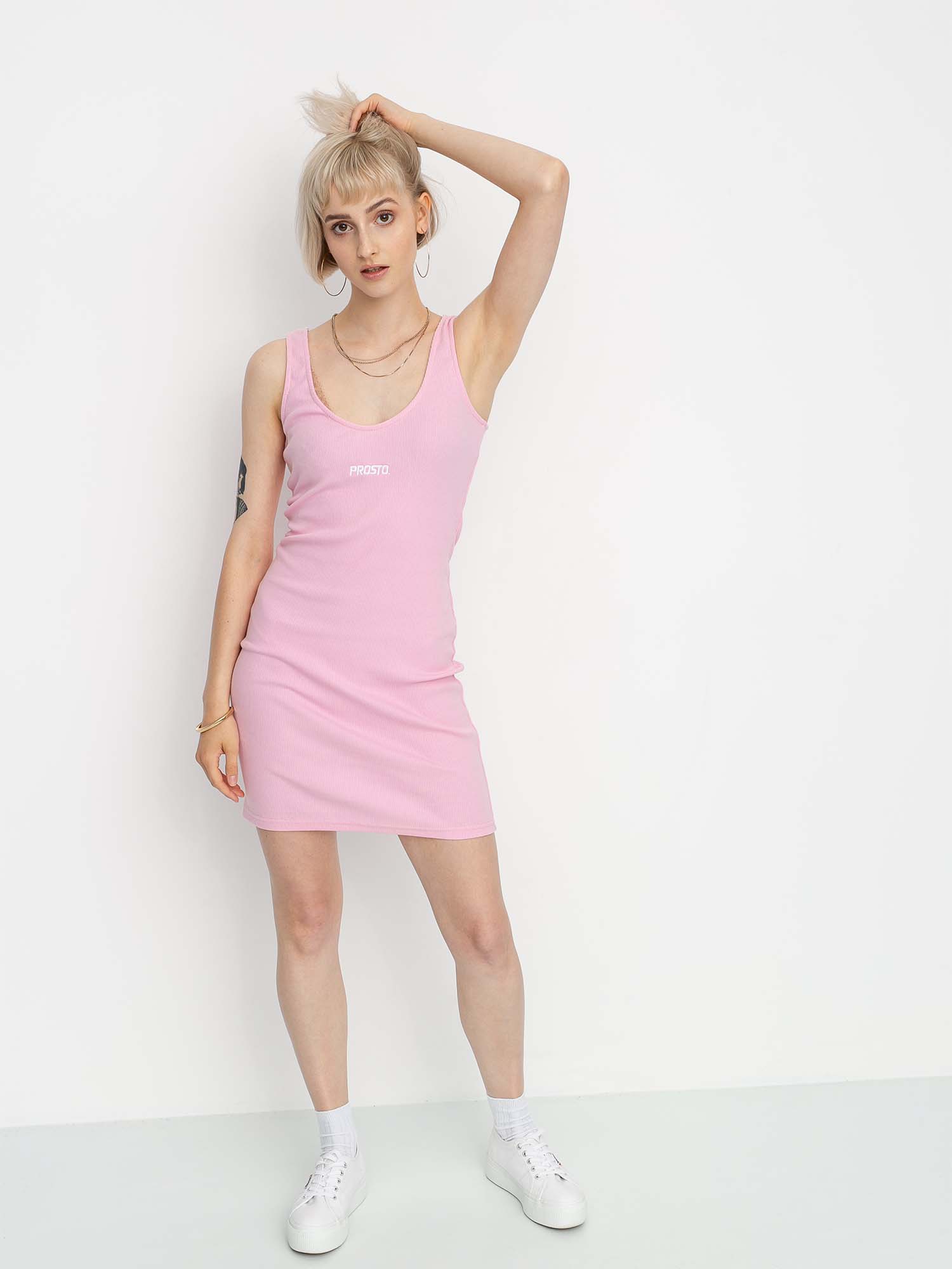 Sukienka Prosto Kimy Wmn (pink)