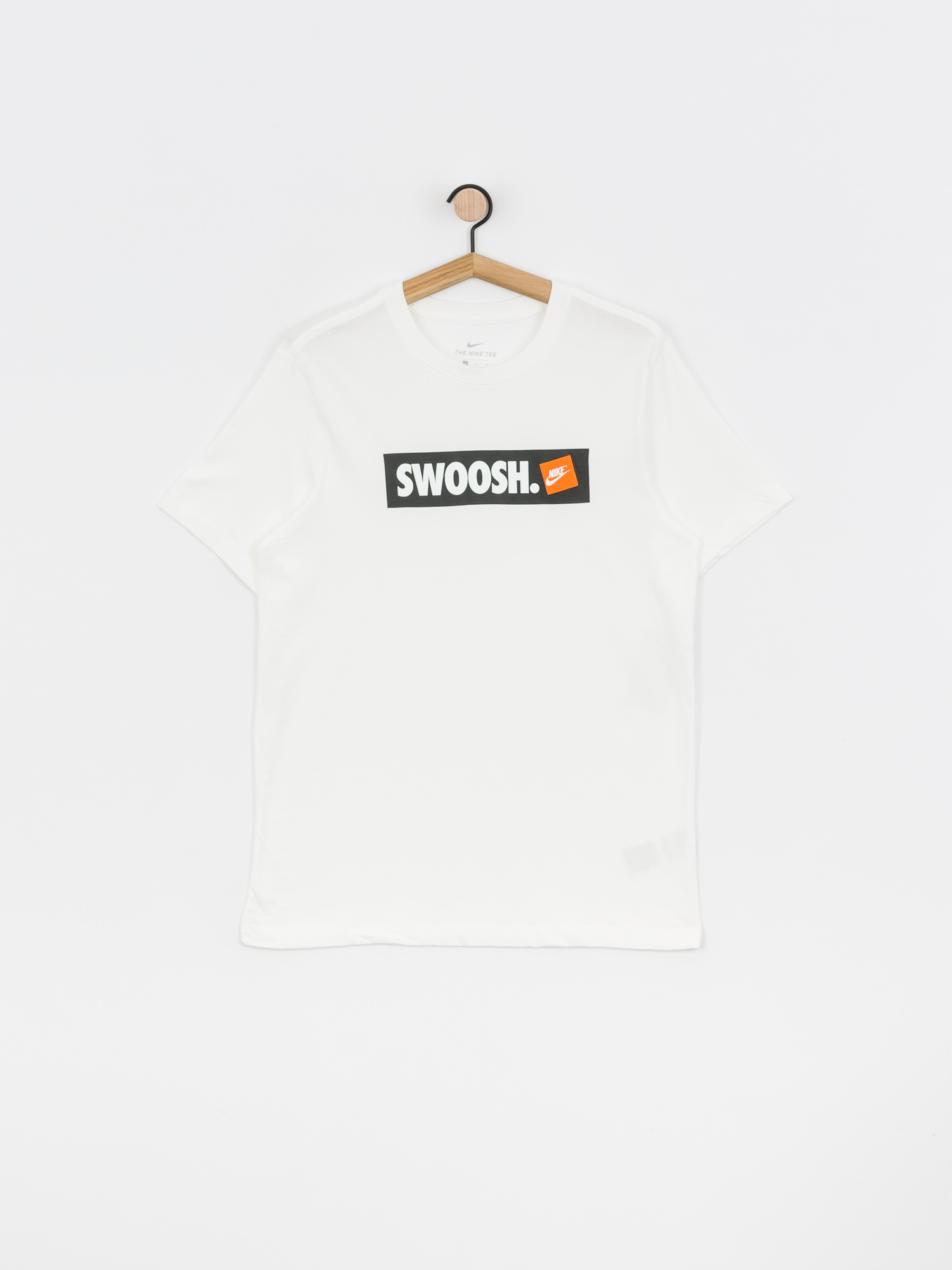T-shirt Nike Swoosh (white/white)