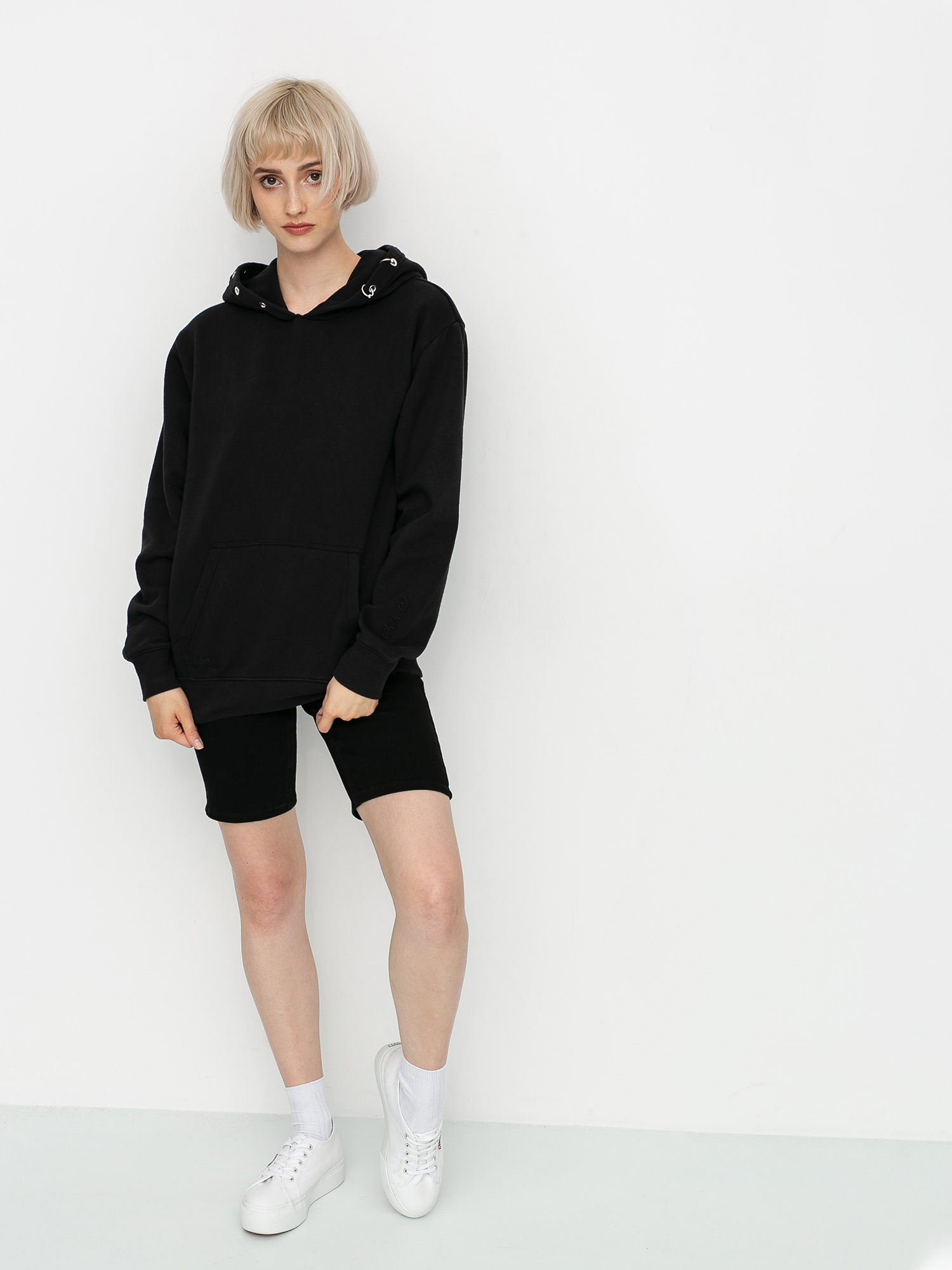 Bluza z kapturem Vans Sandy HD Wmn (black)