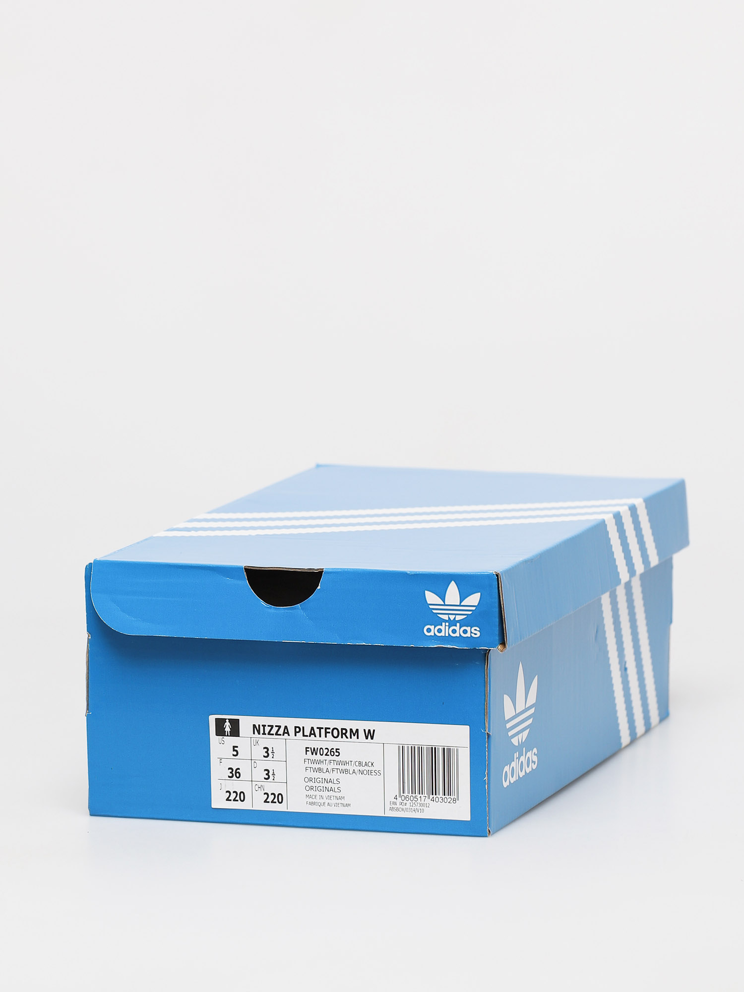 Buty adidas Originals Nizza Platform Wmn (ftwwht/ftwwht/cblack)