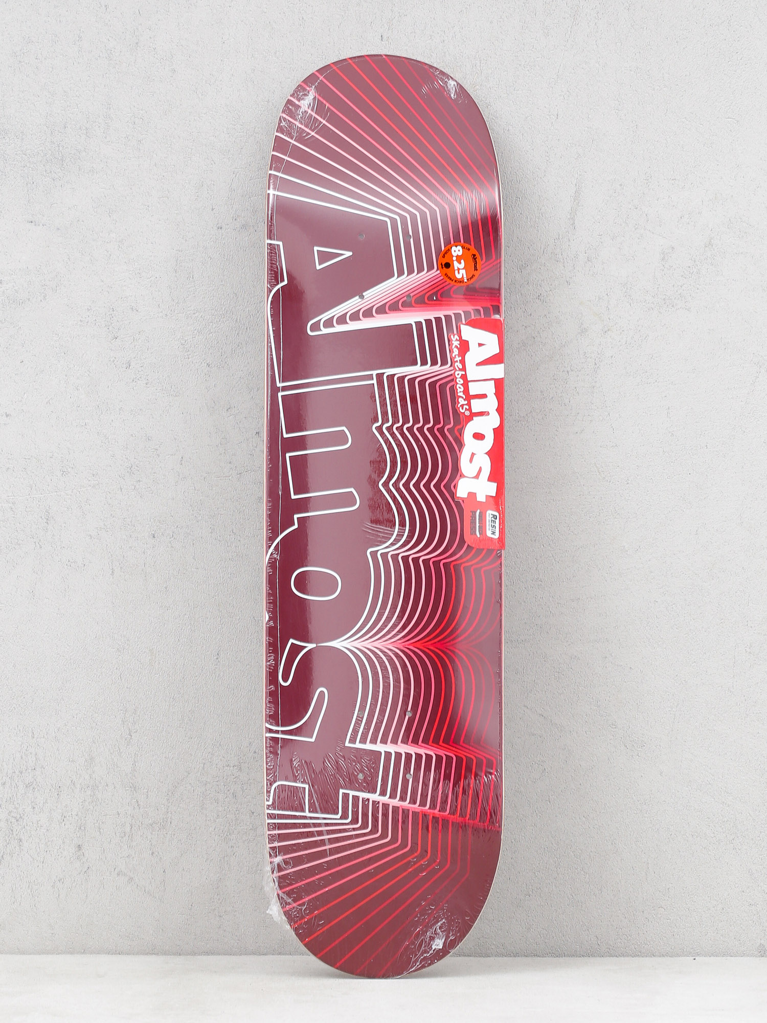 Deck Almost Vibrate Logo (red/white)