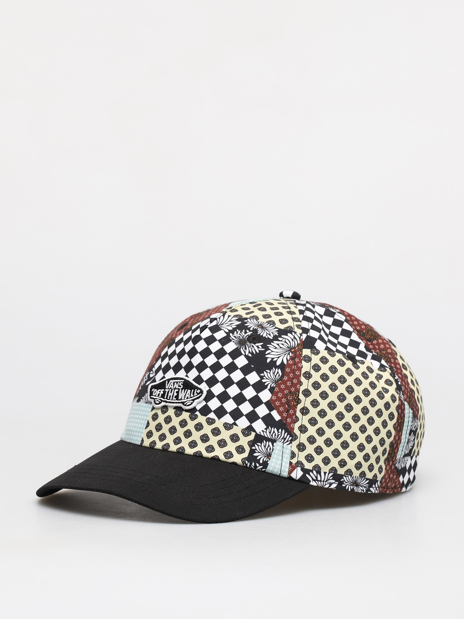 Czapka z daszkiem Vans Court Side Printed ZD Wmn (floral patchwork)
