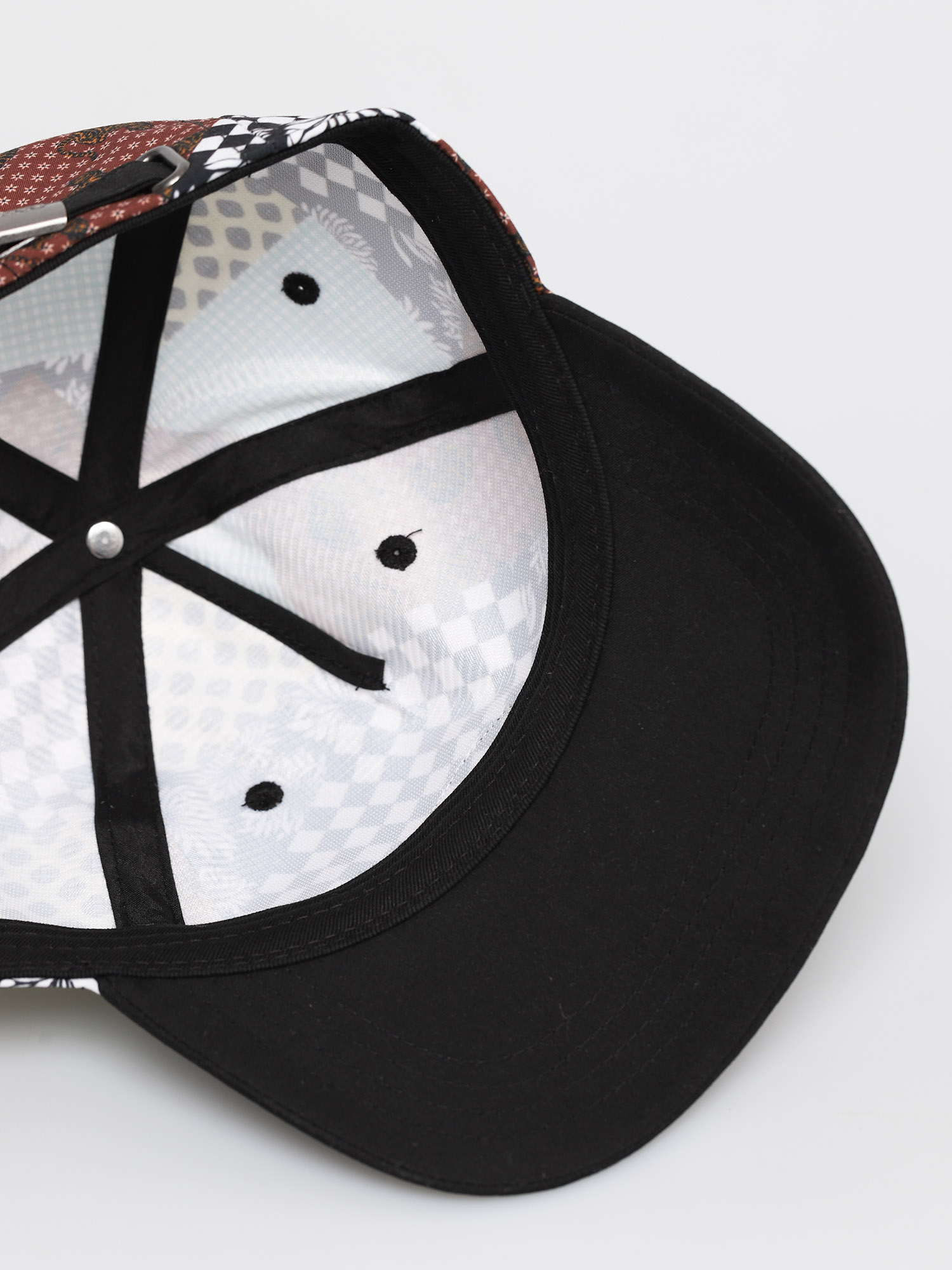 Czapka z daszkiem Vans Court Side Printed ZD Wmn (floral patchwork)