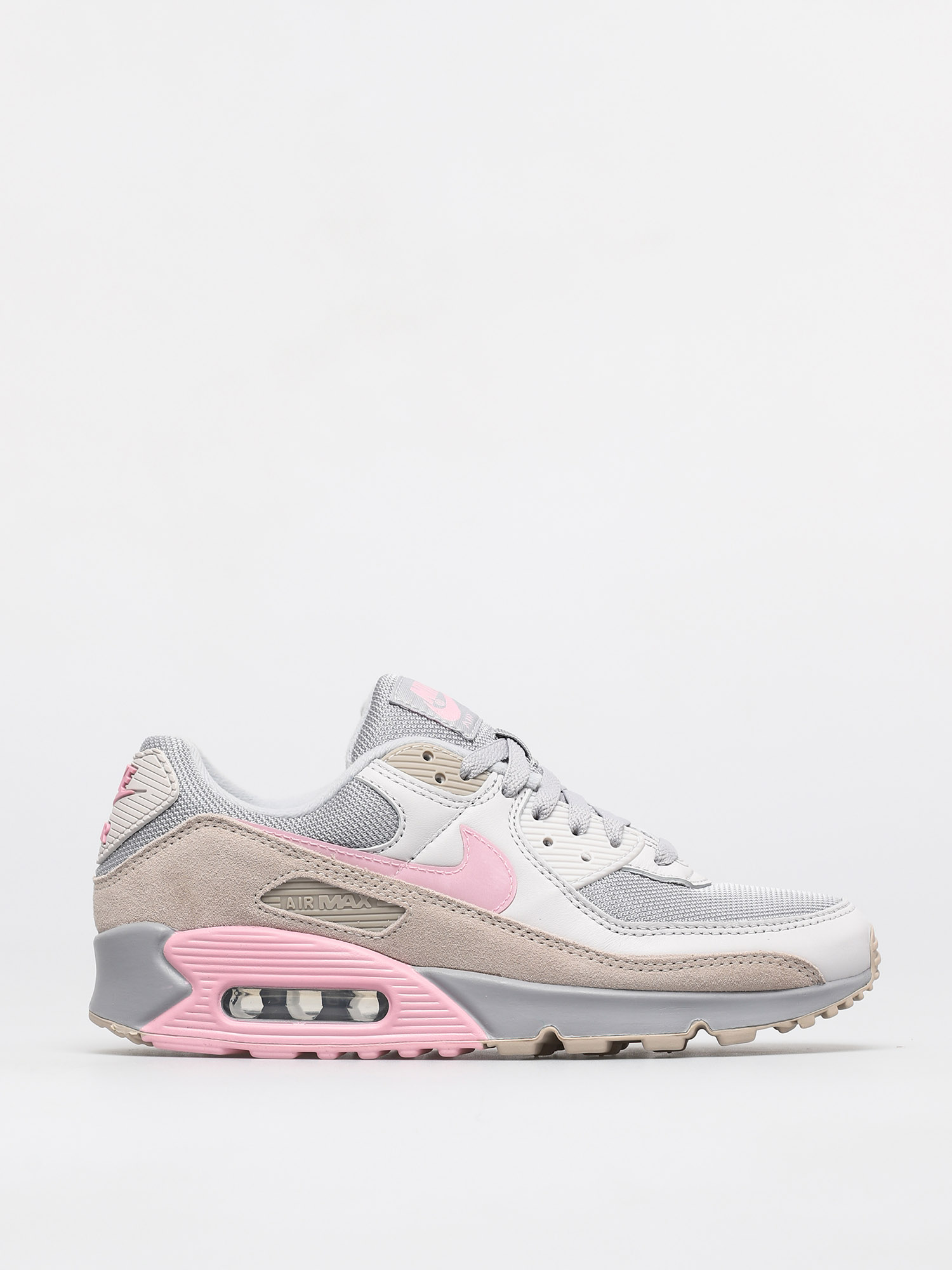 Buty Nike Air Max 90 (vast grey/pink wolf grey string)