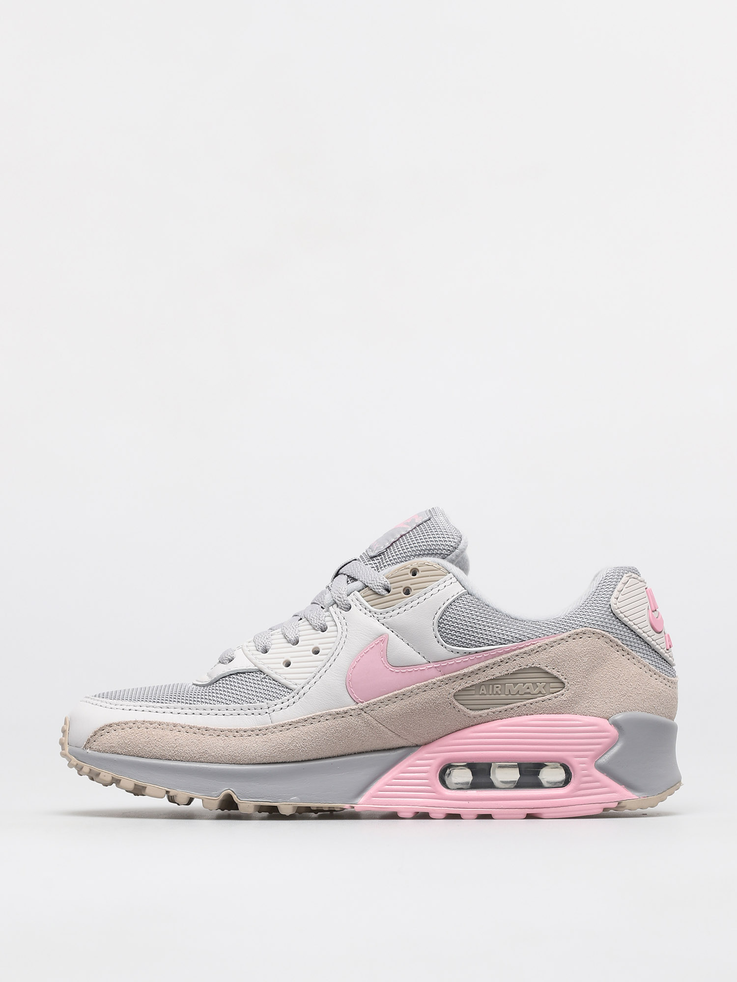 Buty Nike Air Max 90 (vast grey/pink wolf grey string)