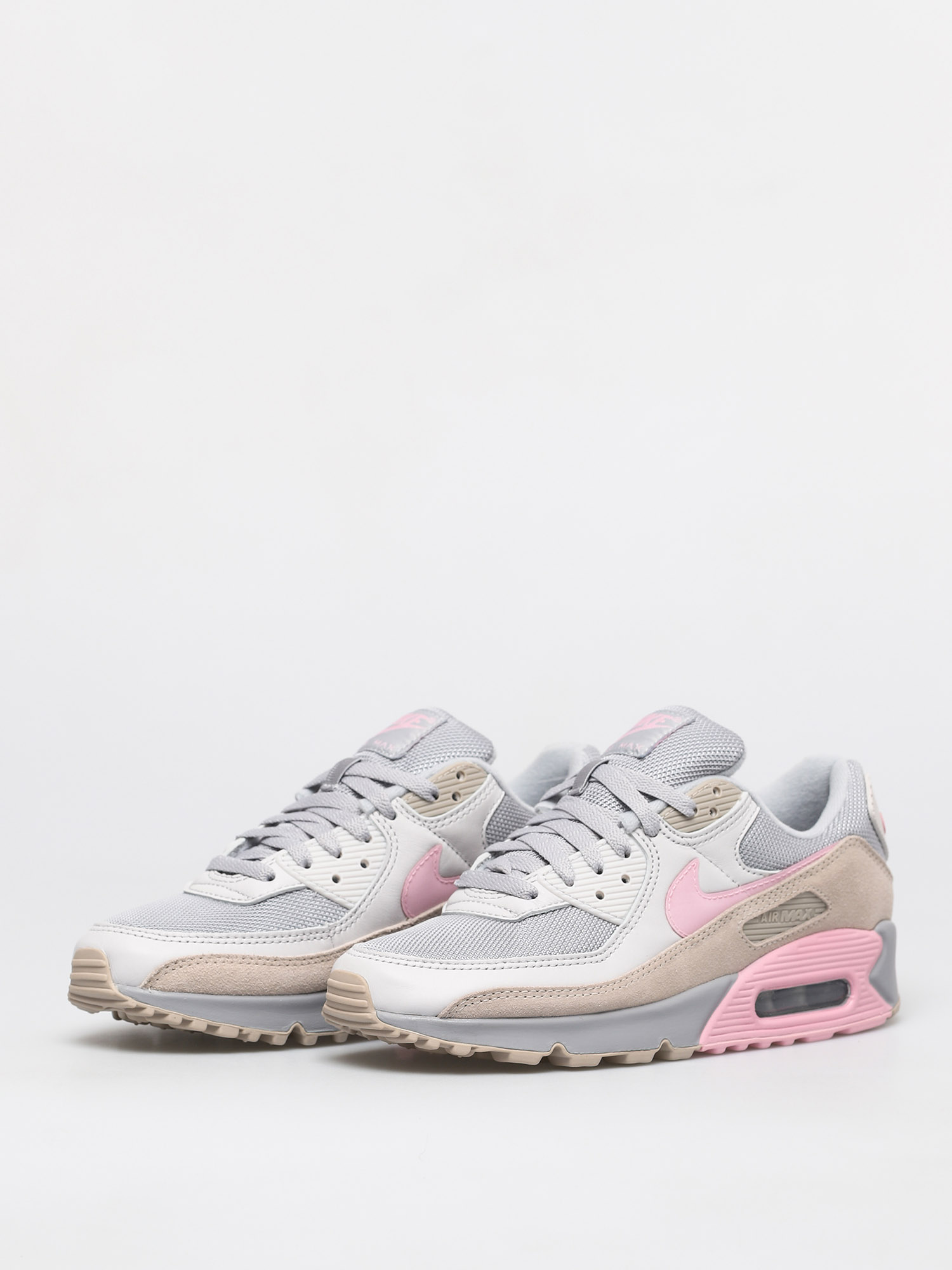 Buty Nike Air Max 90 (vast grey/pink wolf grey string)