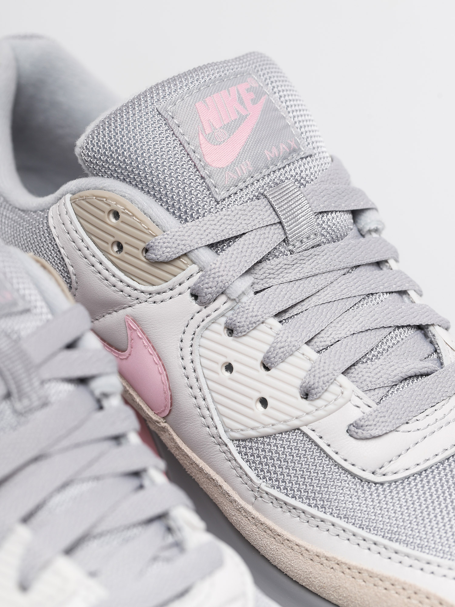 Buty Nike Air Max 90 (vast grey/pink wolf grey string)