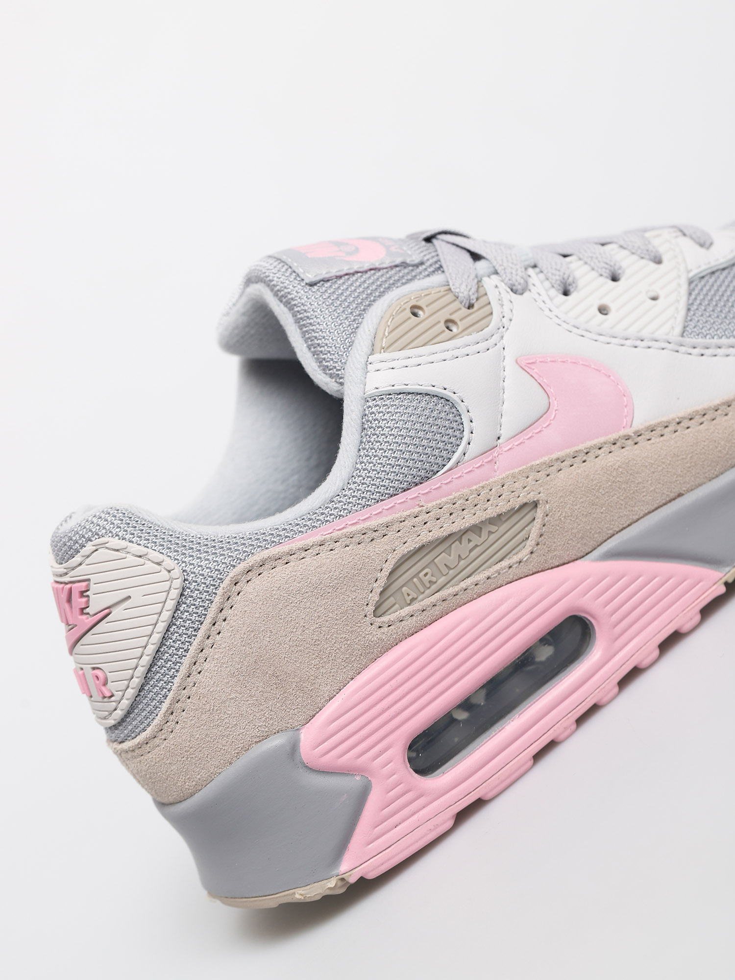 Buty Nike Air Max 90 (vast grey/pink wolf grey string)