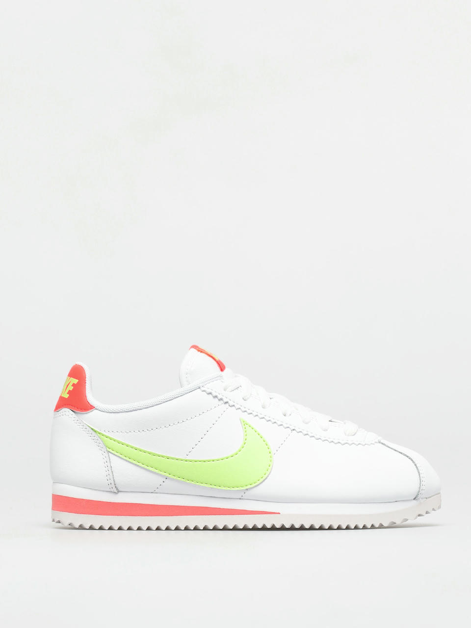 Buty Nike Classic Cortez Wmn (white/barely volt flash crimson)