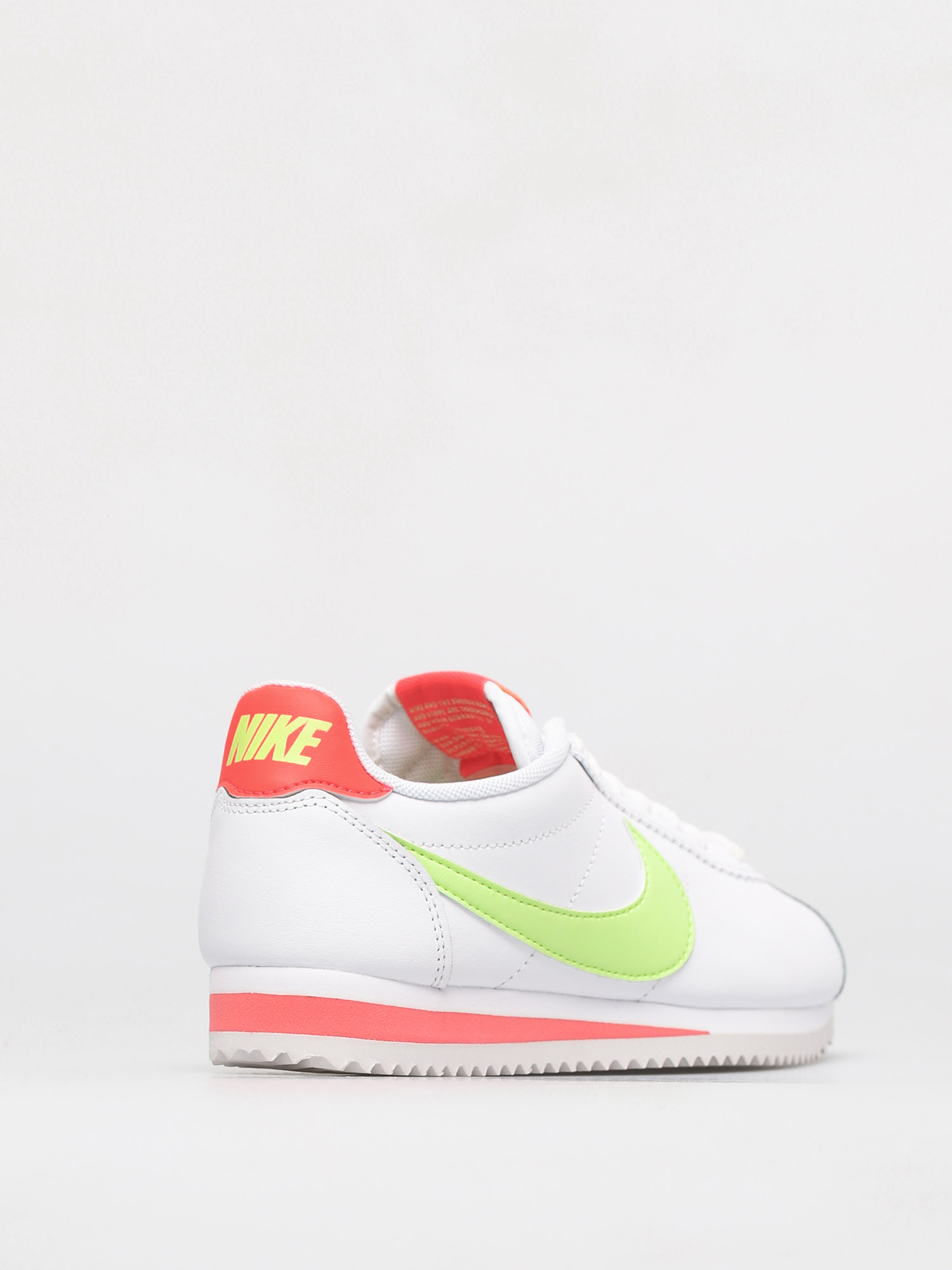 Buty Nike Classic Cortez Wmn (white/barely volt flash crimson)