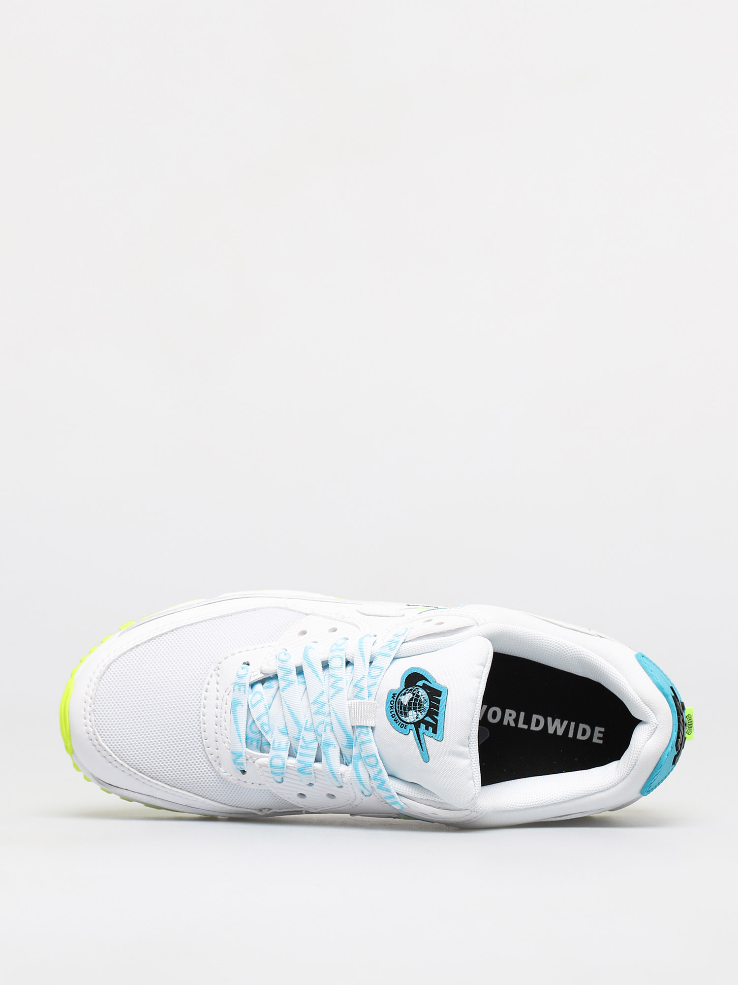 Buty Nike Air Max 90 Se Wmn (white/white blue fury volt)