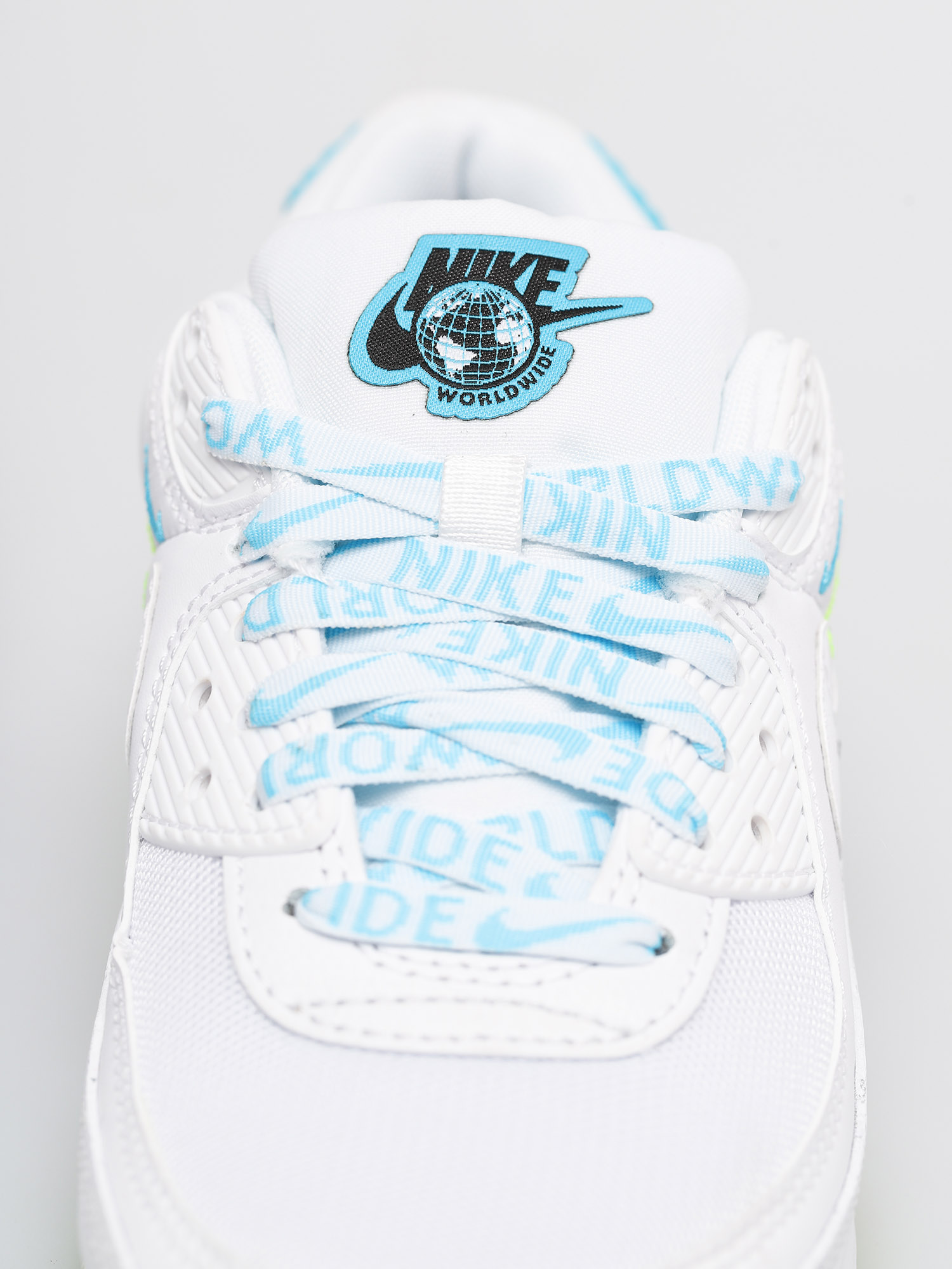 Buty Nike Air Max 90 Se Wmn (white/white blue fury volt)
