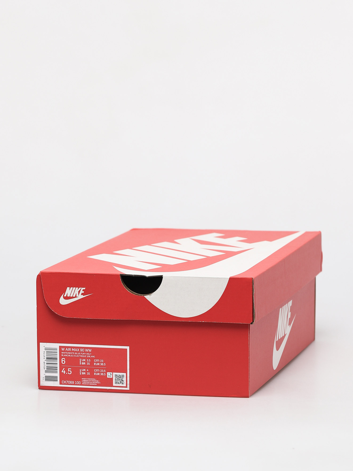 Buty Nike Air Max 90 Se Wmn (white/white blue fury volt)