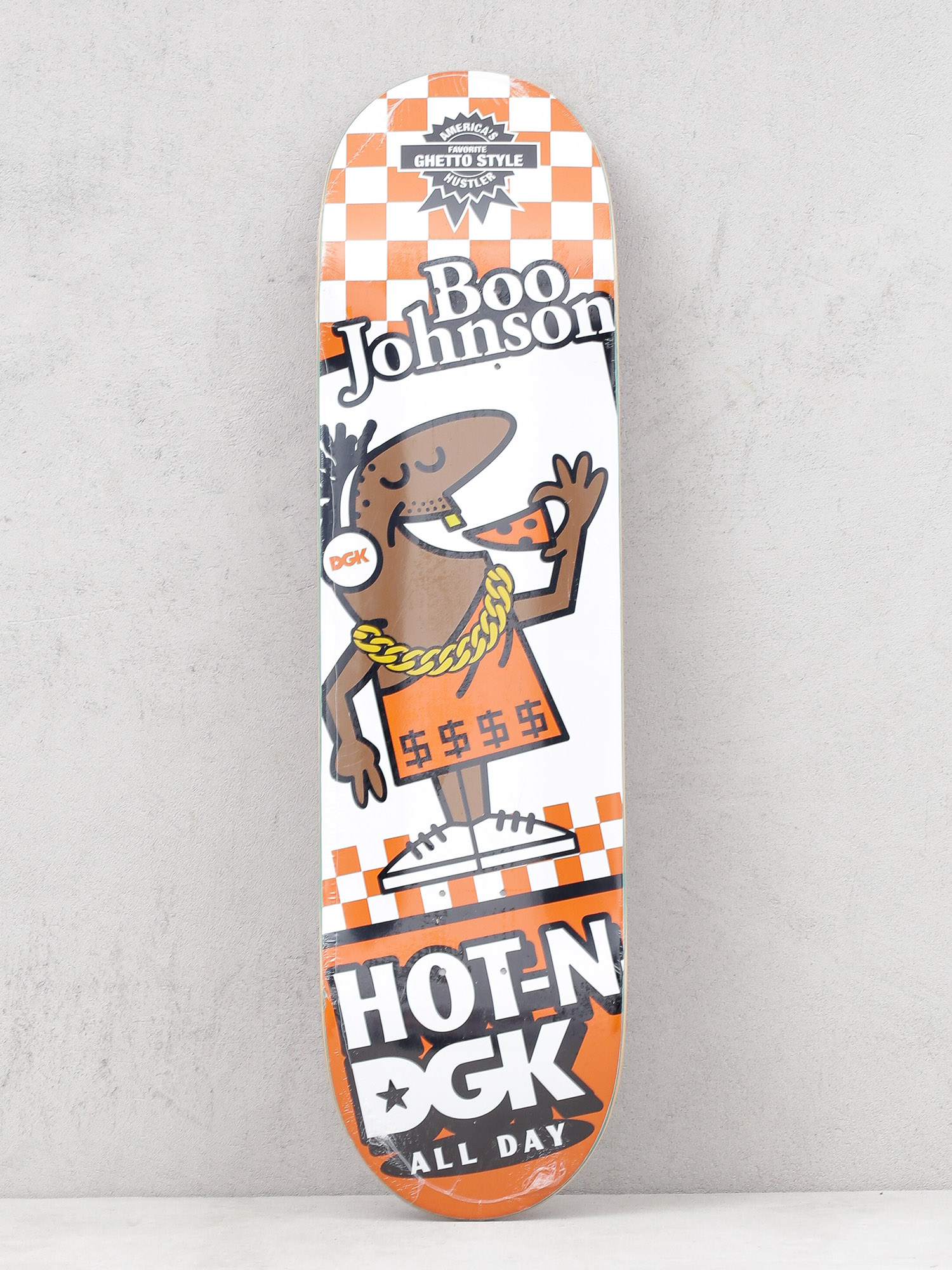 Deck DGK Boo Johnson Hungry (white/orange)