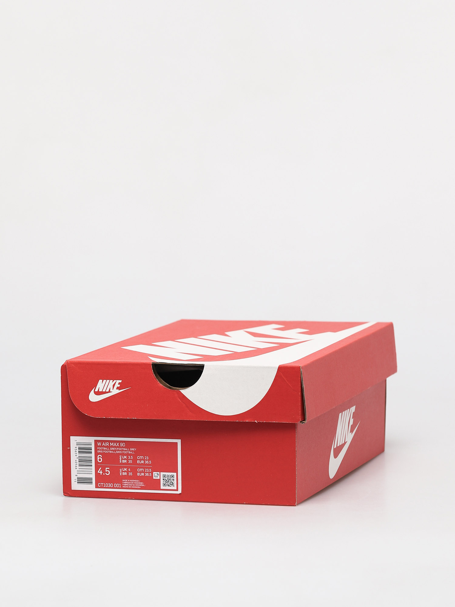 Buty Nike Air Max 90 Wmn (football grey/football grey summit white)