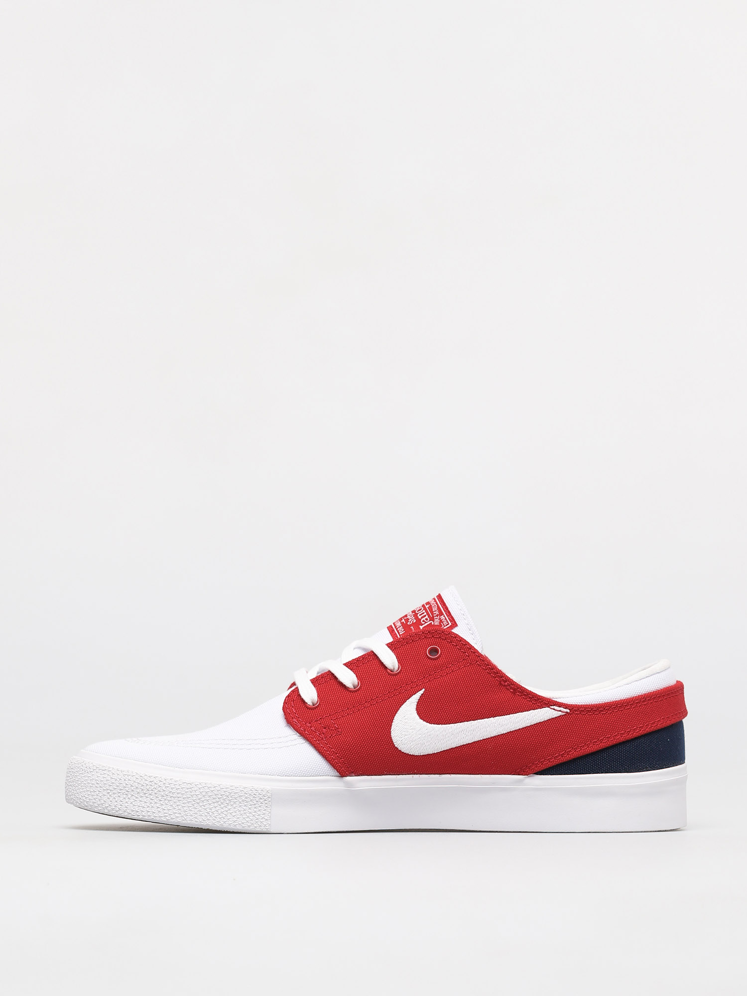 Buty Nike SB Zoom Janoski Canvas Rm (white/white university red midnight navy)