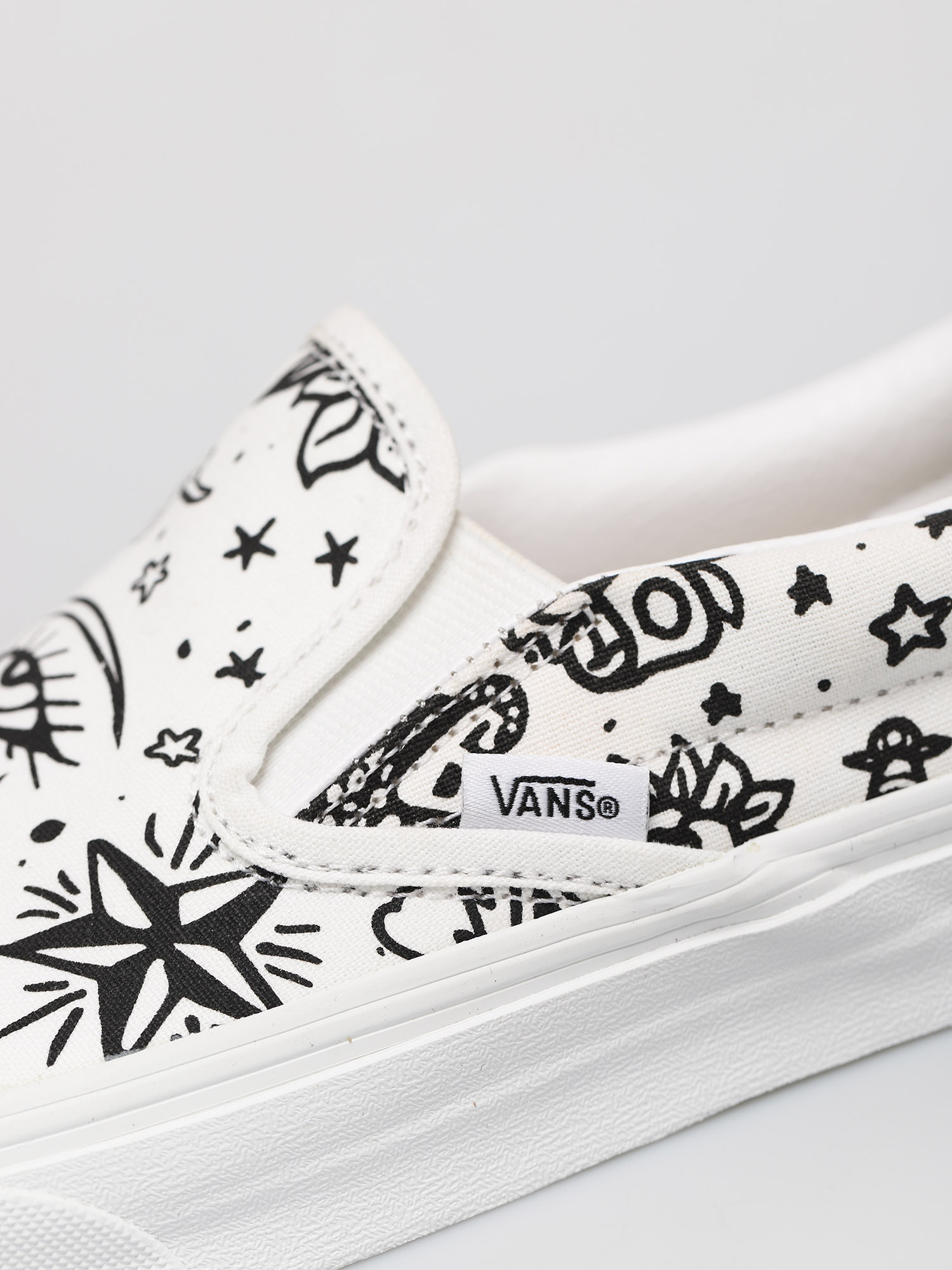 Buty Vans Classic Slip On (u color tattoo/true white)