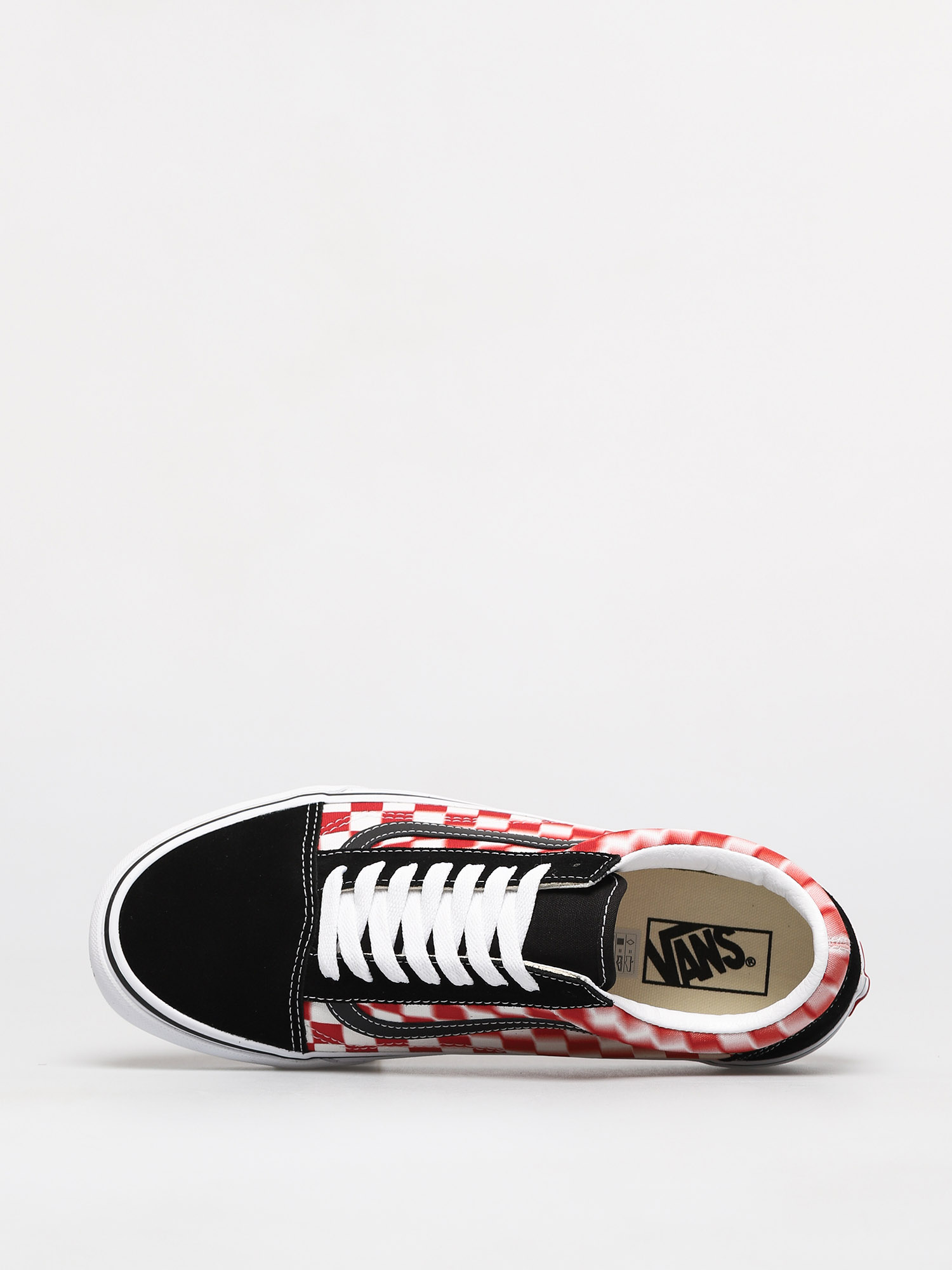 Buty Vans Old Skool (blur check/true wht/red)