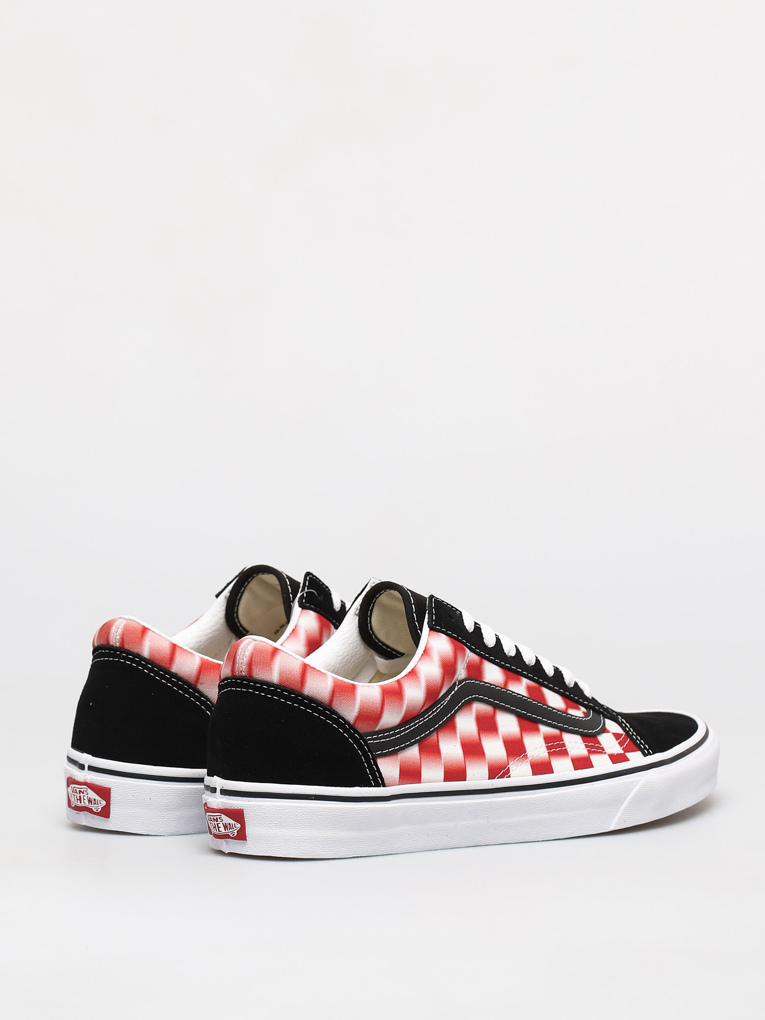 Buty Vans Old Skool (blur check/true wht/red)