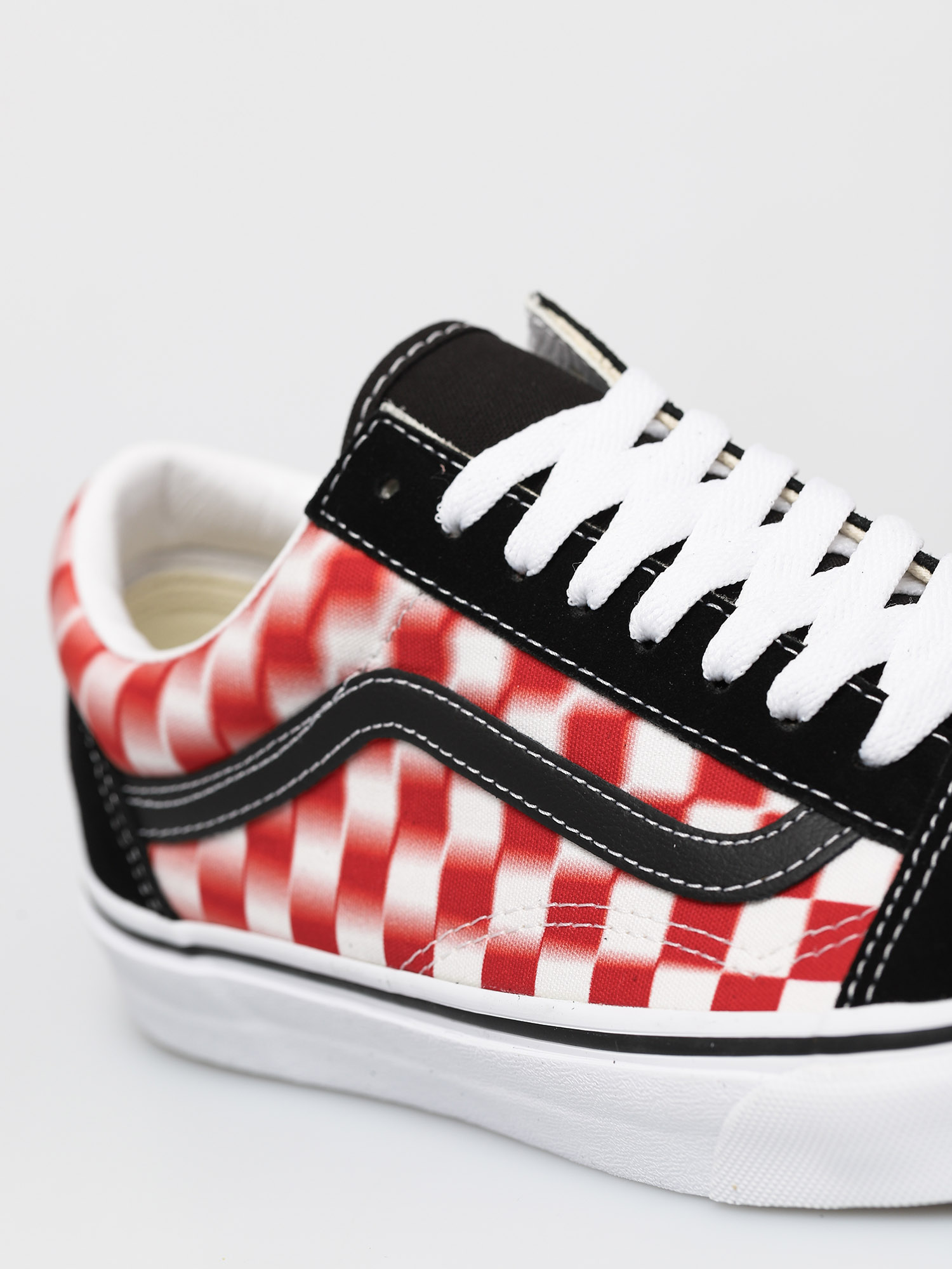 Buty Vans Old Skool (blur check/true wht/red)