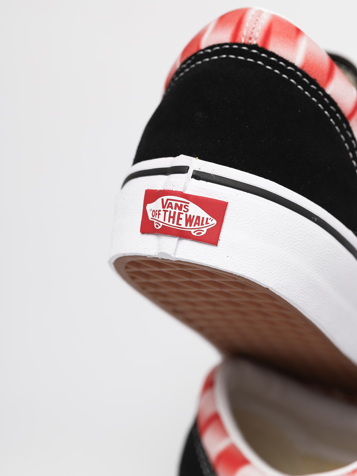 Buty Vans Old Skool (blur check/true wht/red)