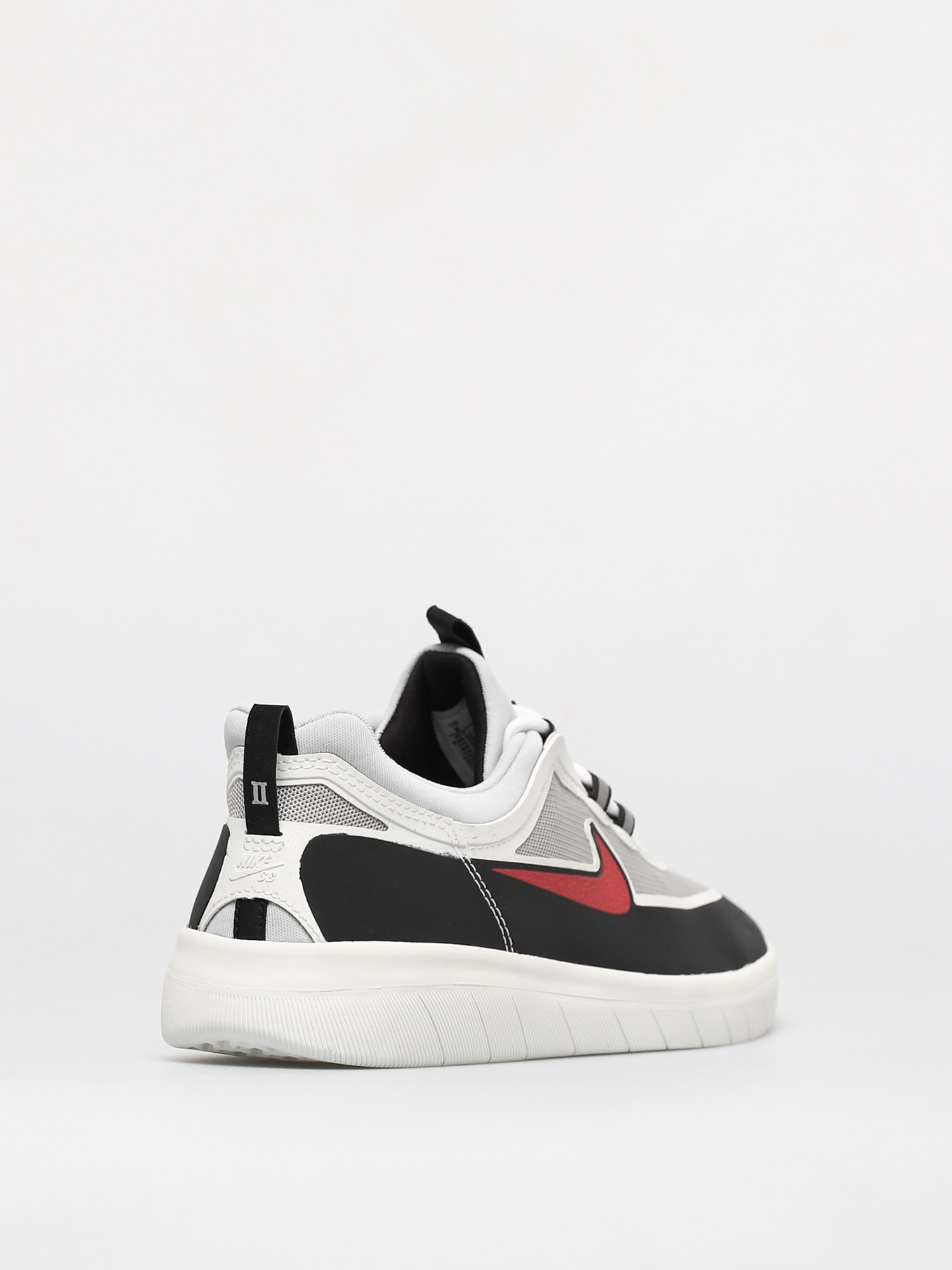 Buty Nike SB Nyjah Free 2 0 (black/sport red metallic silver black)