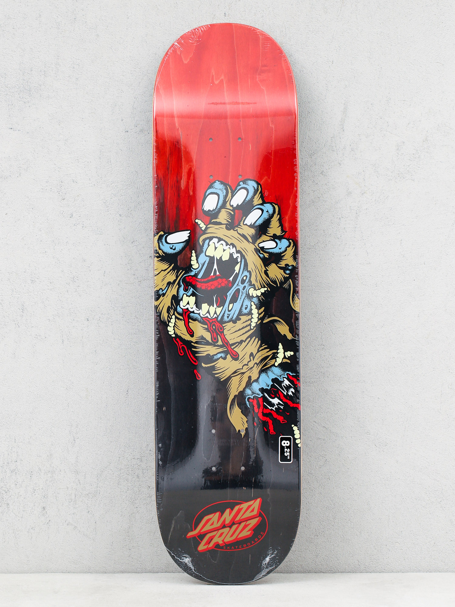 Deck Santa Cruz Mummy Hand (black/red)