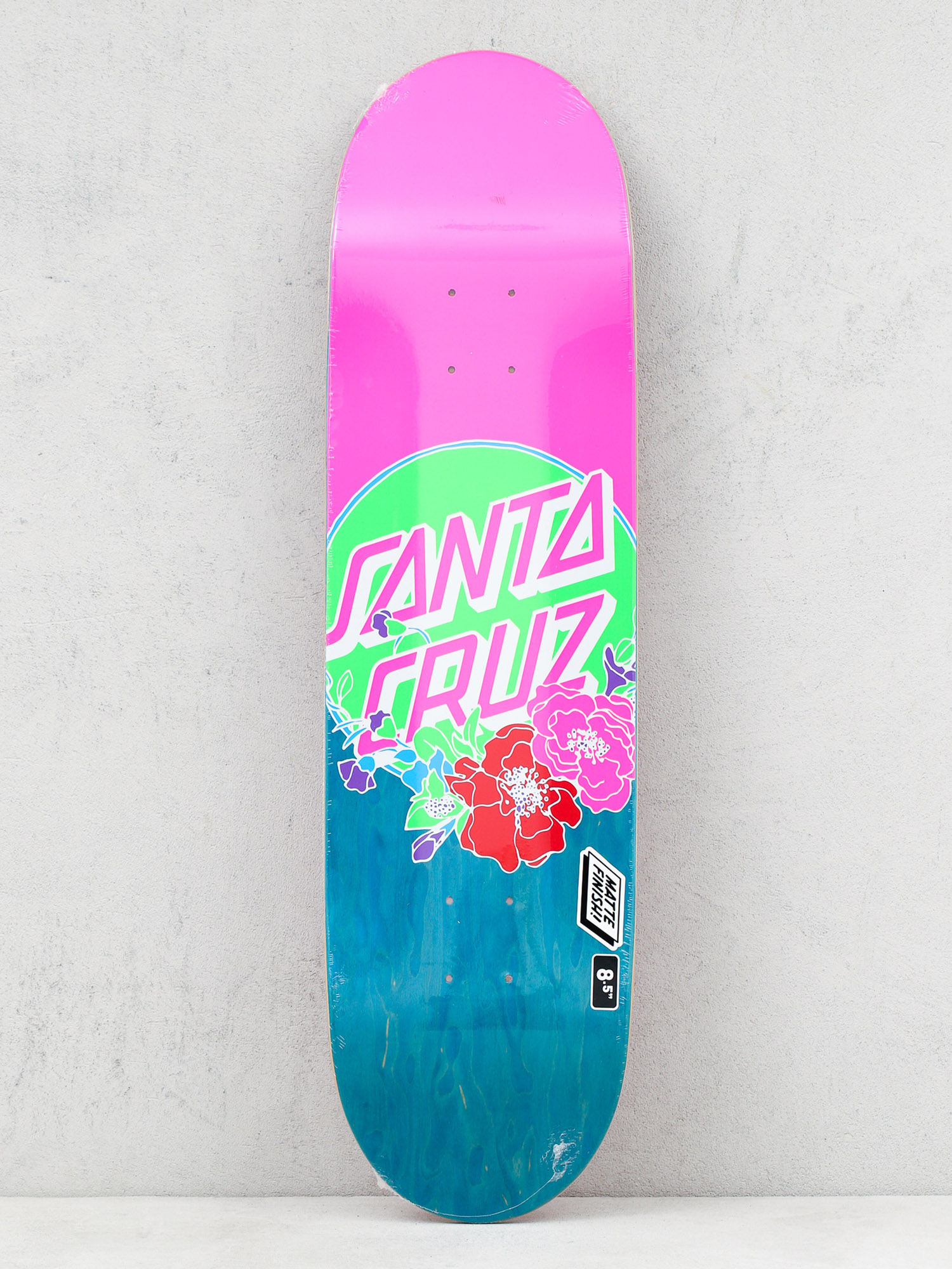 Deck Santa Cruz Floral Dot Taper (pink/blue)