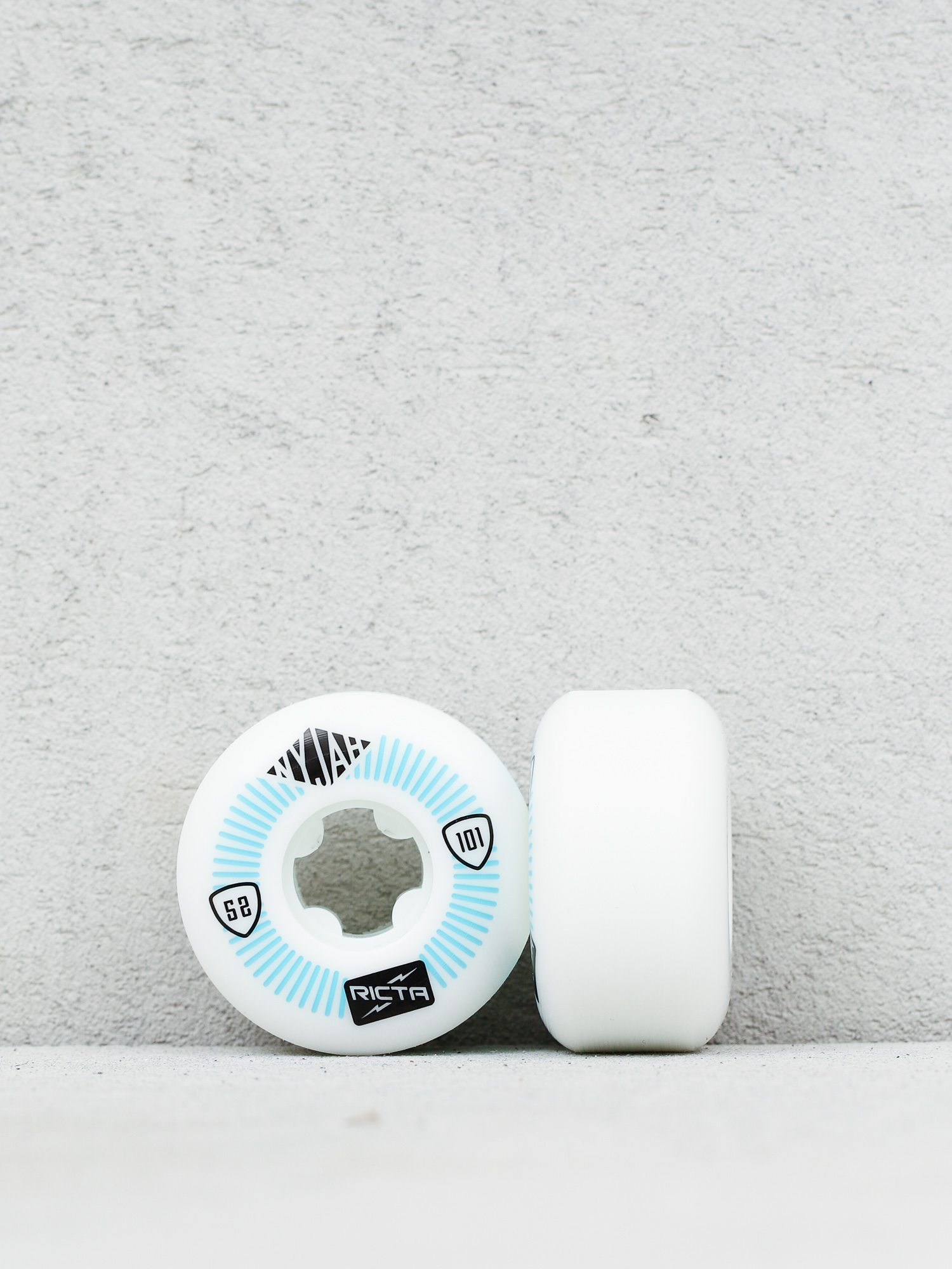 Kółka Ricta Nyjah Huston Pro Super Slim (white/blue)