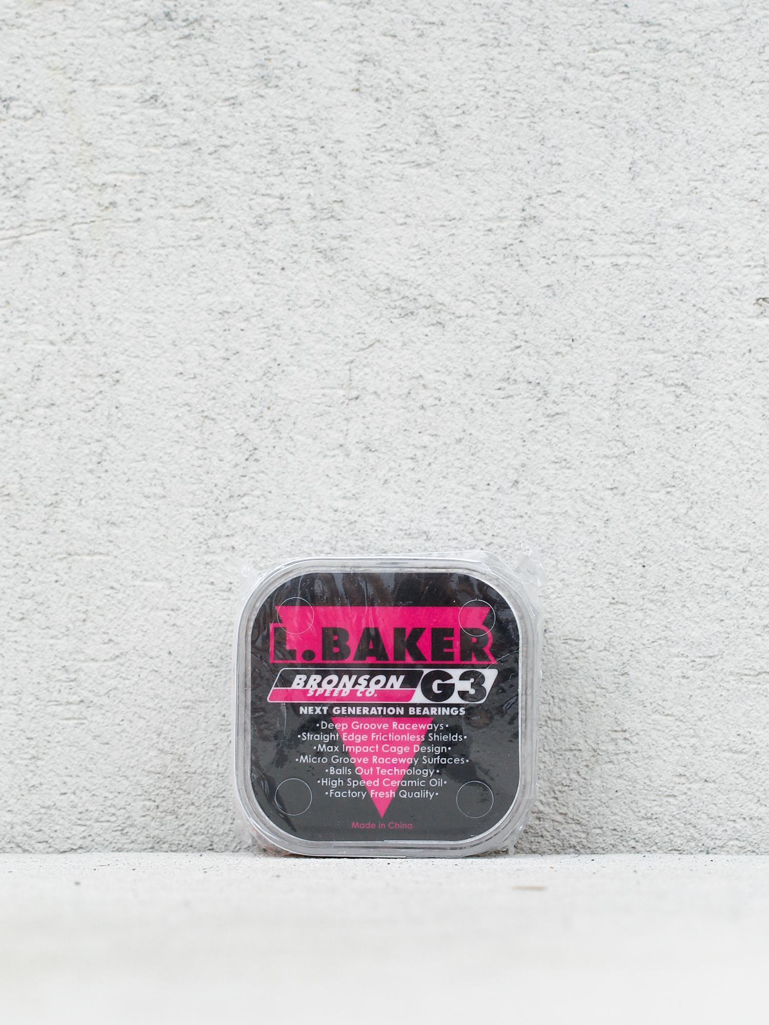 Łożyska Bronson L Baker Pro G3 (pink)