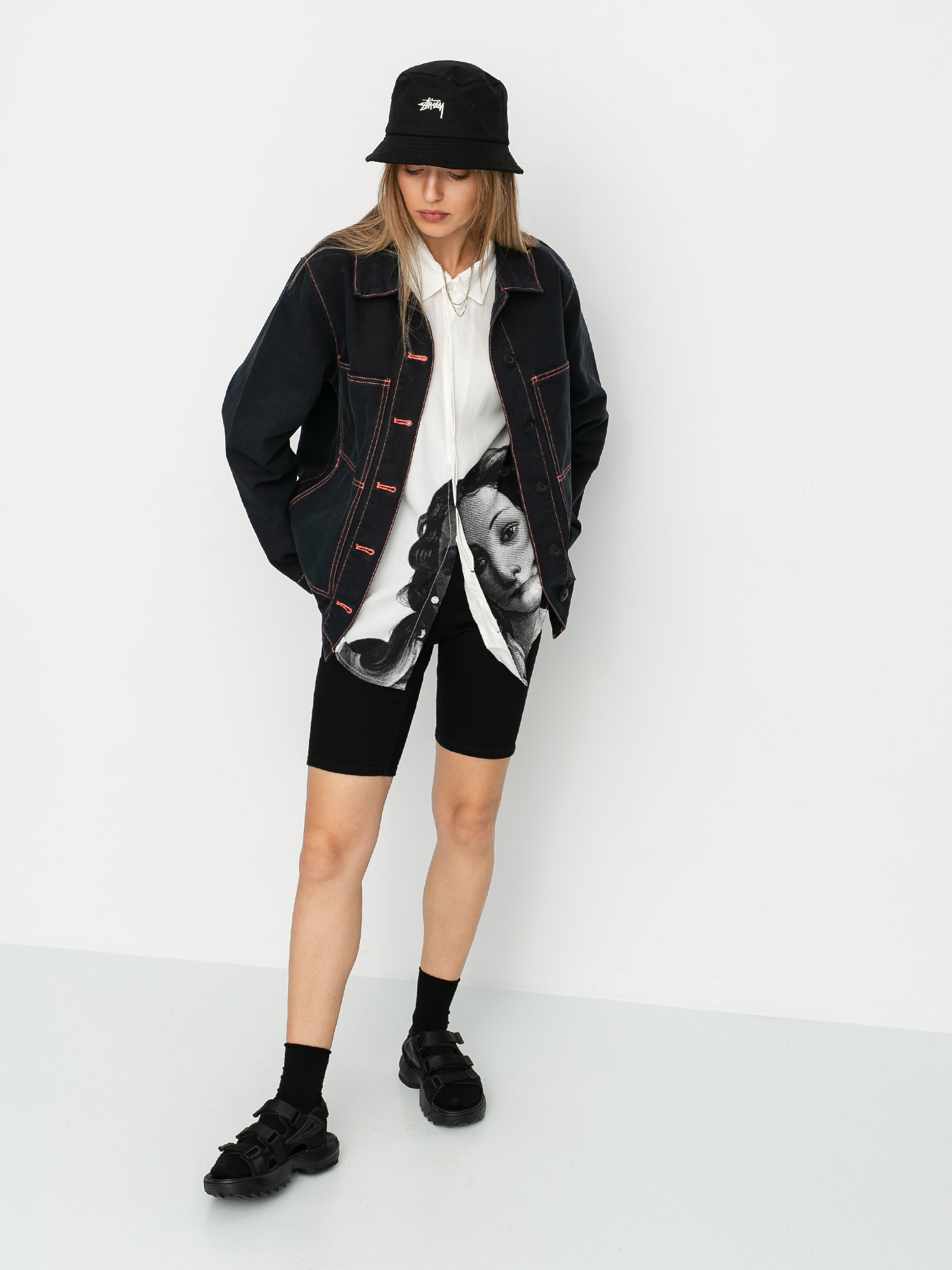 Kurtka Stussy Solid Chore Wmn (black)